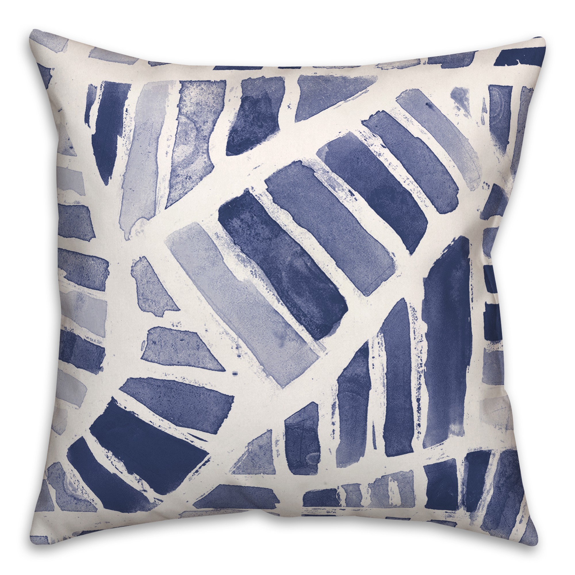 Abstract Seaside 18x18 Indoor / Outdoor Pillow