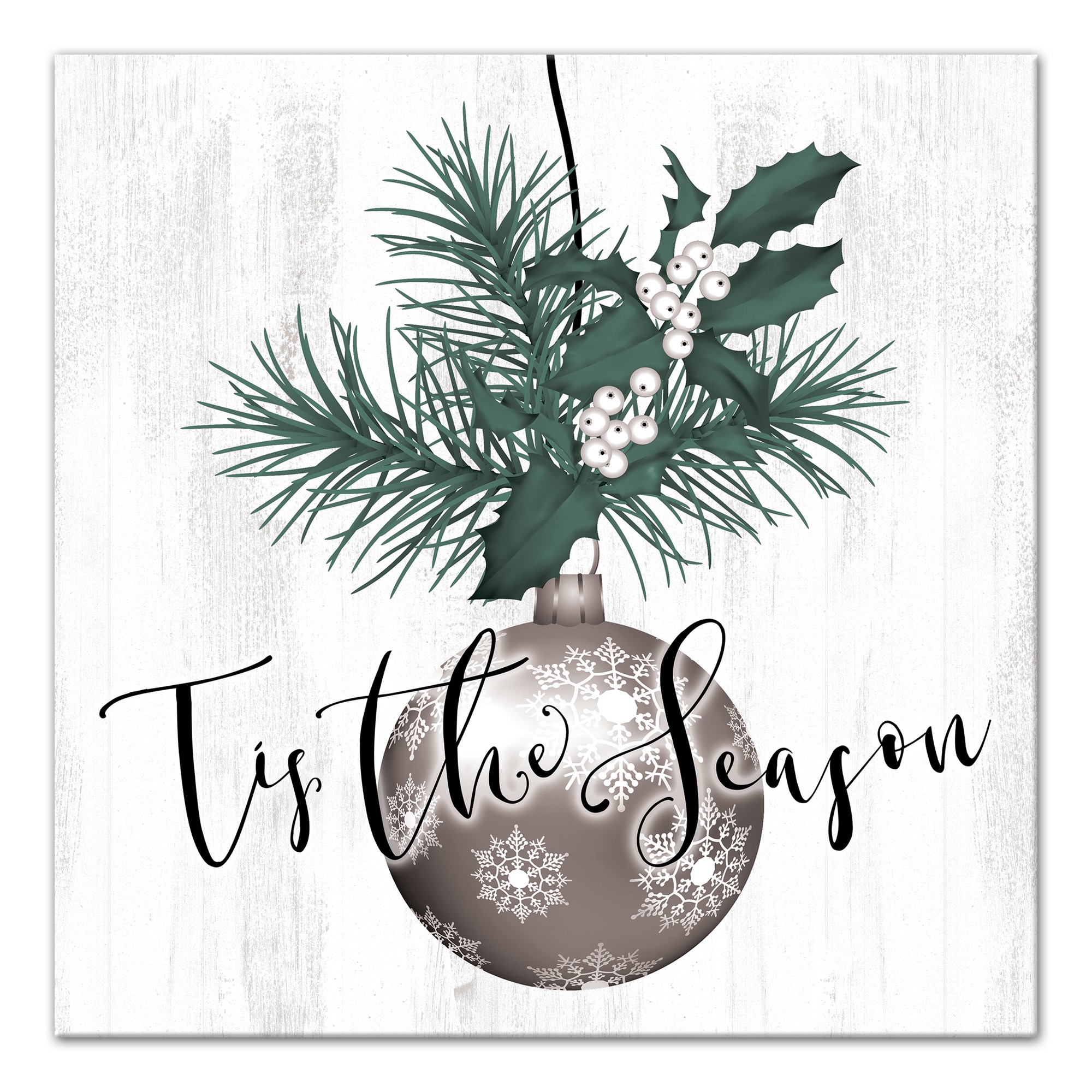 Tis the Season 16x16 Canvas Wall Art