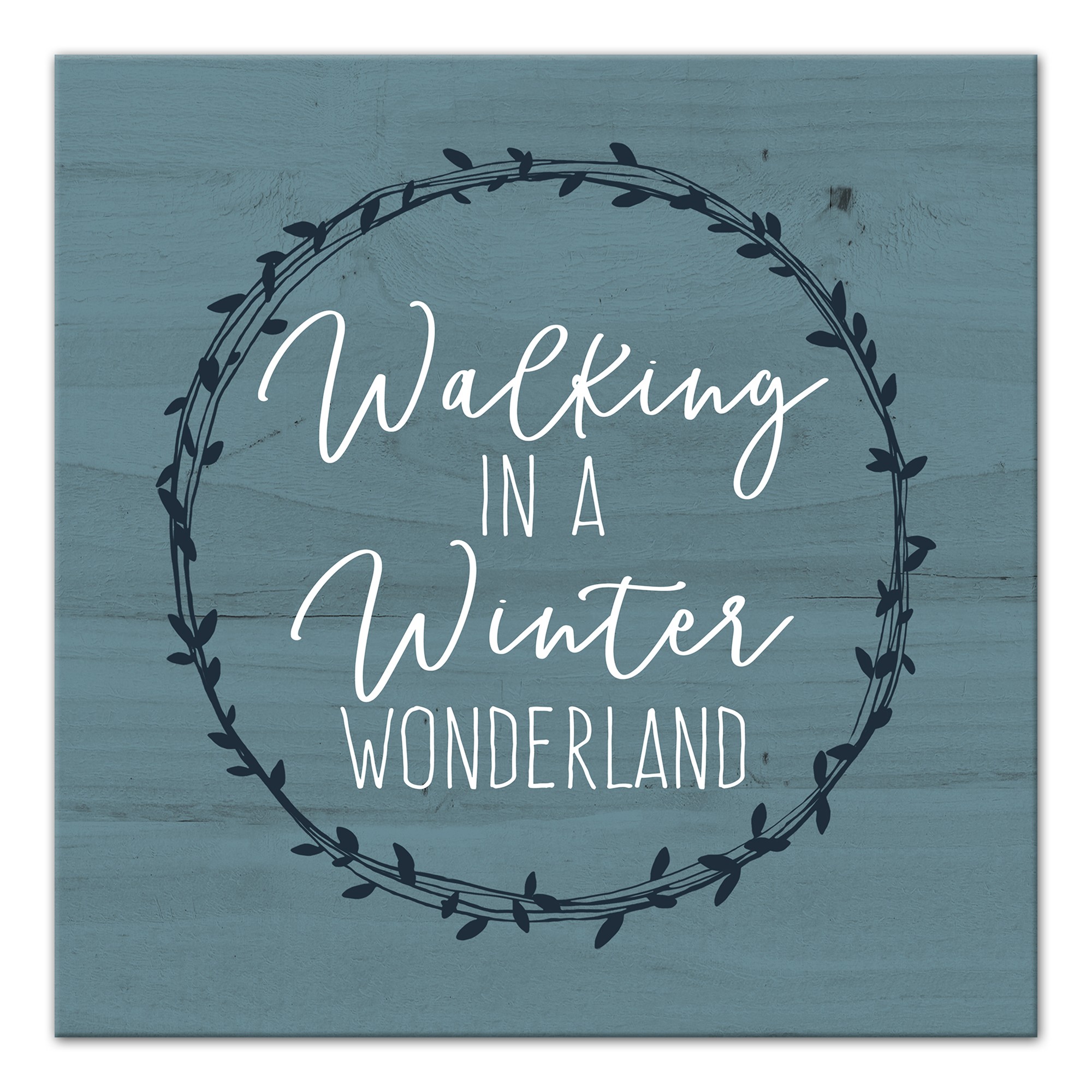 Walking in a Wonderland 12x12 Canvas Wall Art