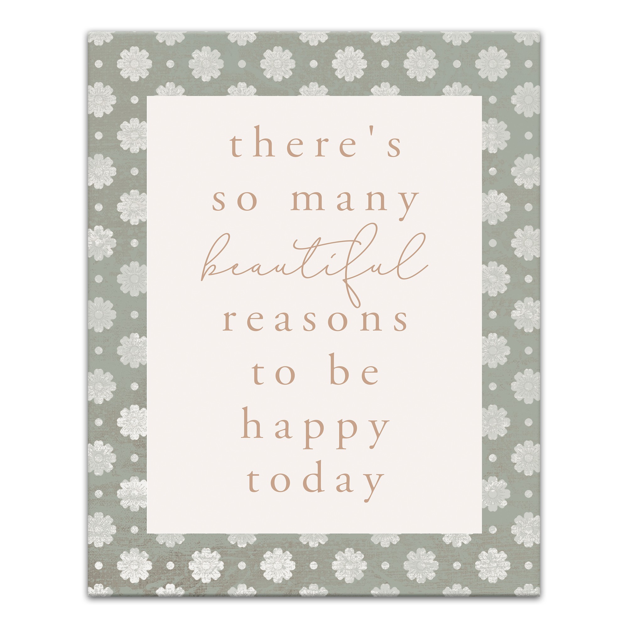 So Many Beautiful Reasons 20x16 Canvas Wall Art