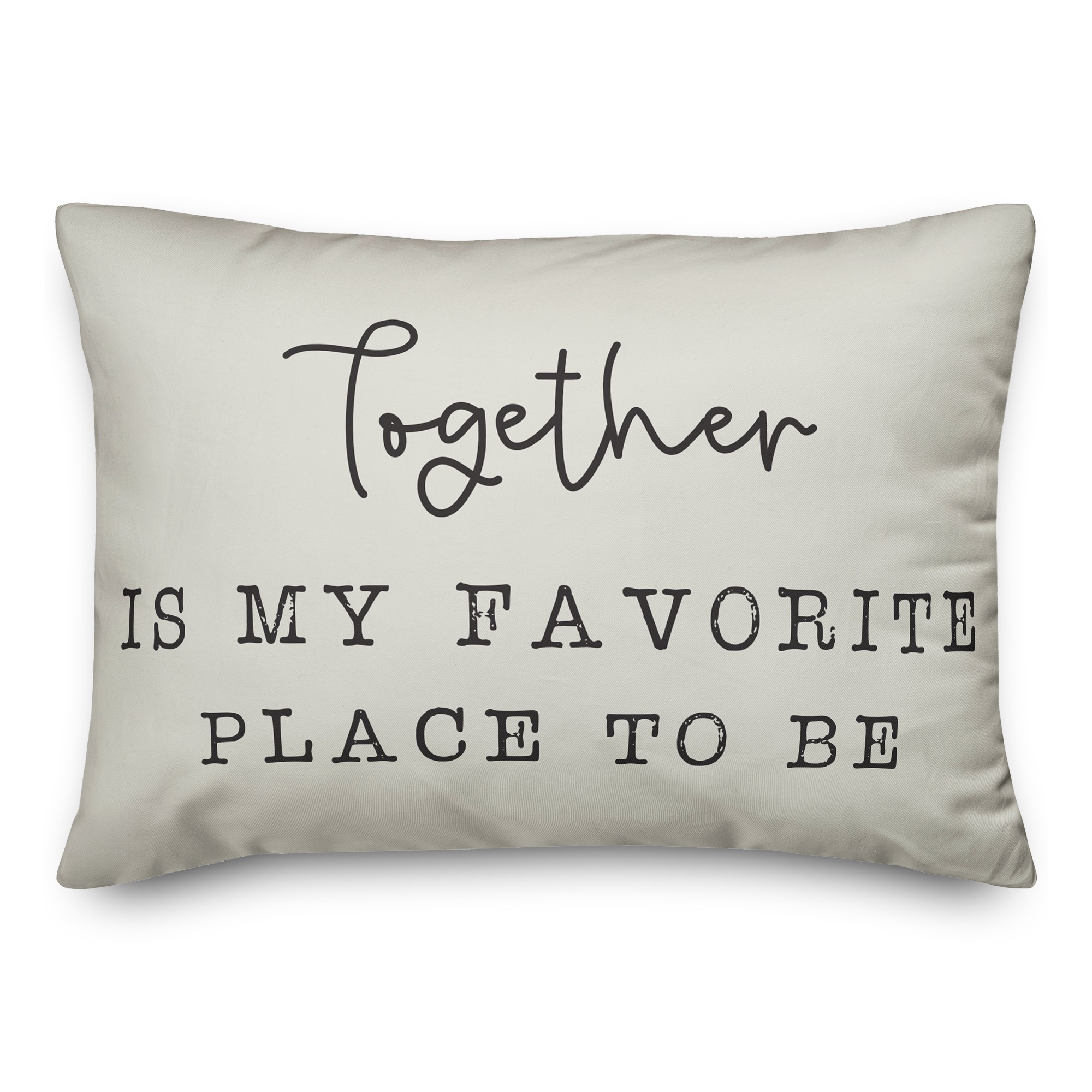 Favorite Place on Black Textiles