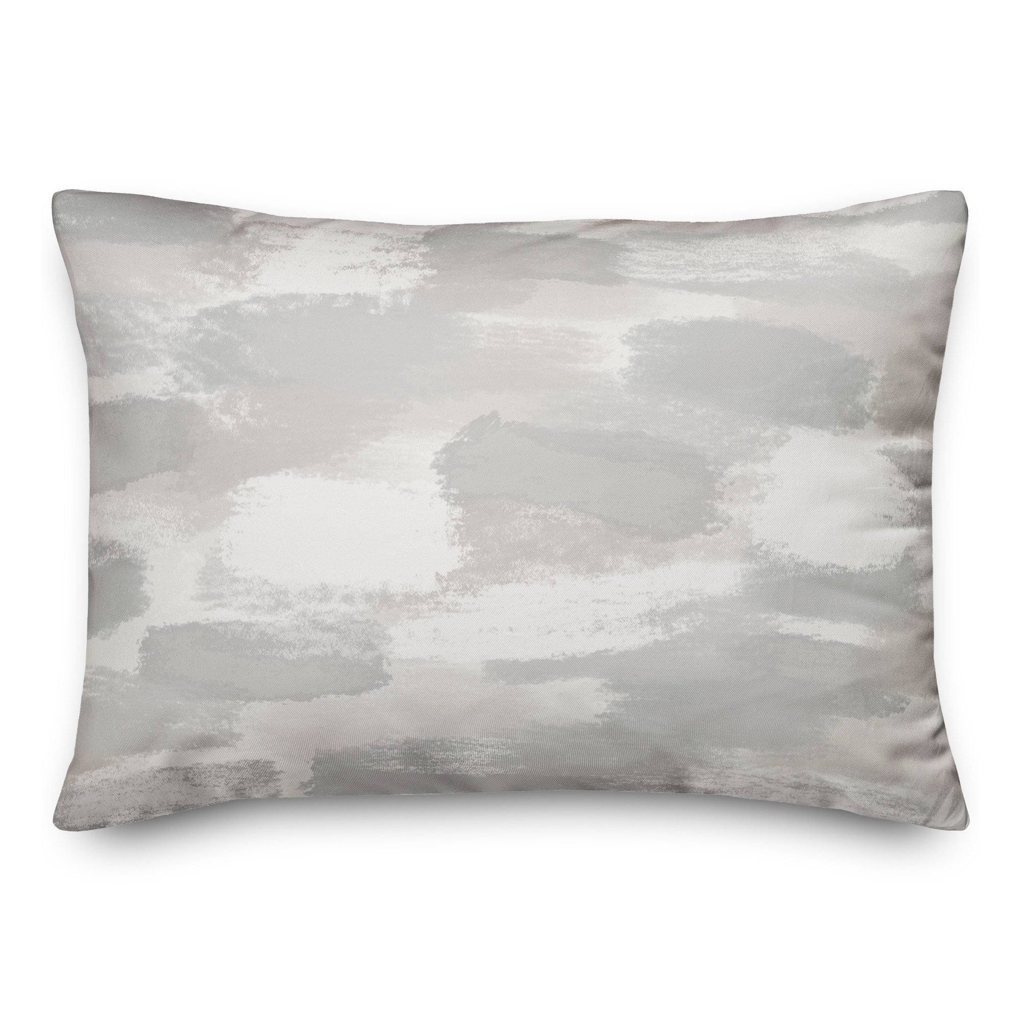 Black Brushstroke Pattern Textiles