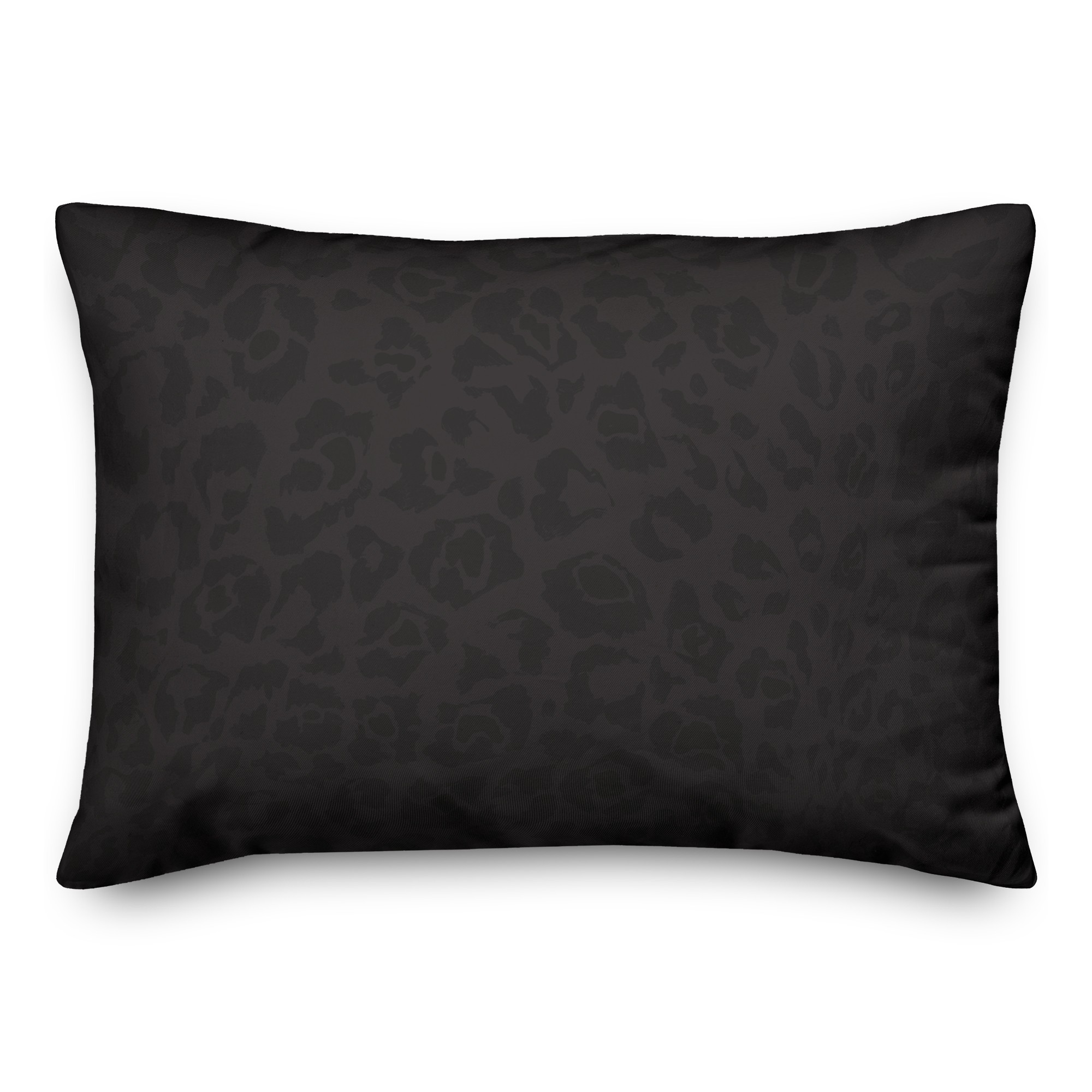 Black Cat Print 14x20 Indoor / Outdoor Pillow