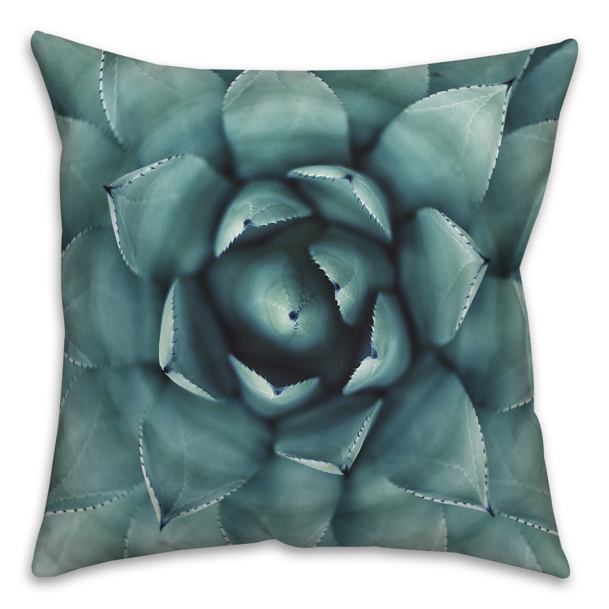 Blue Succulent Textiles