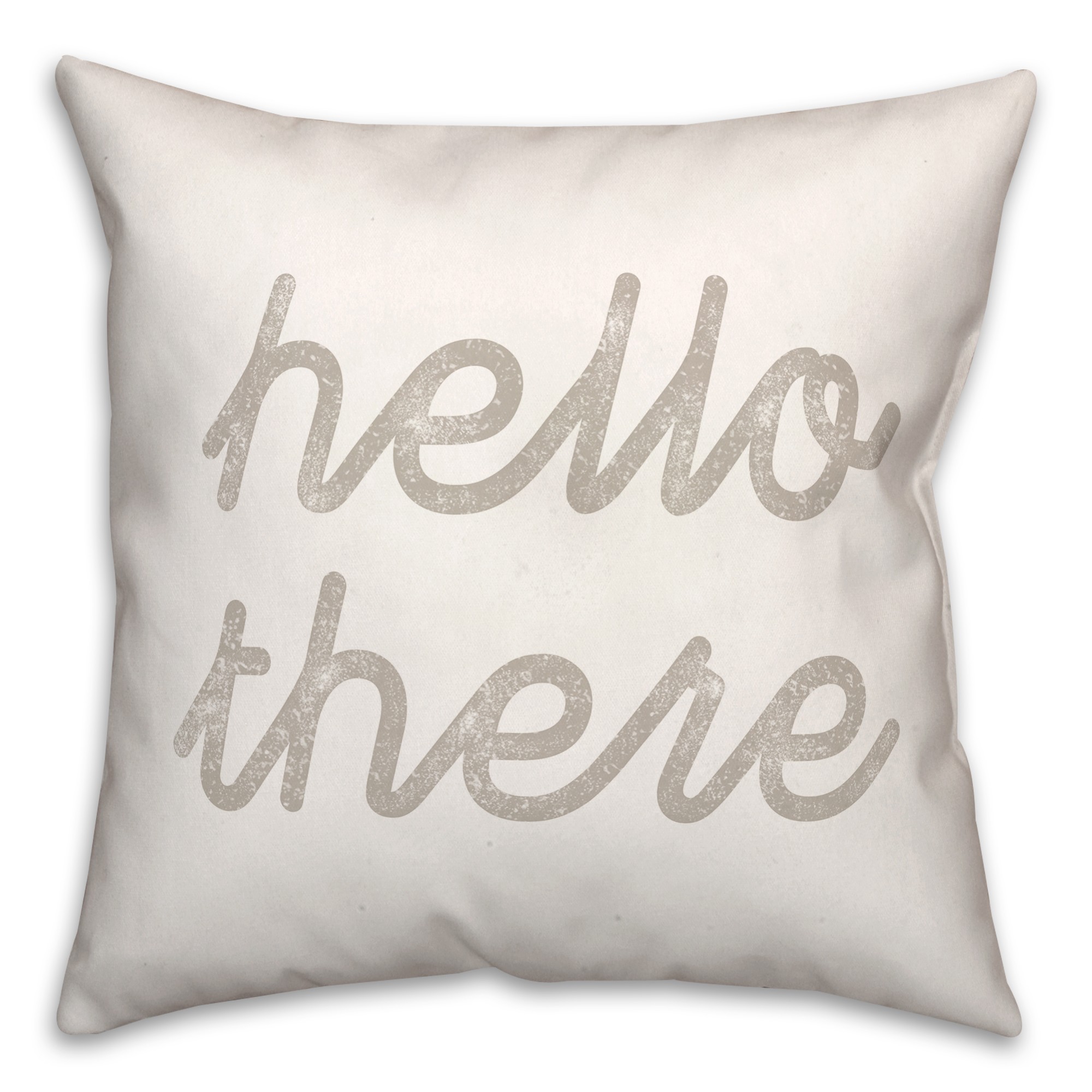 Black Hello There Textiles