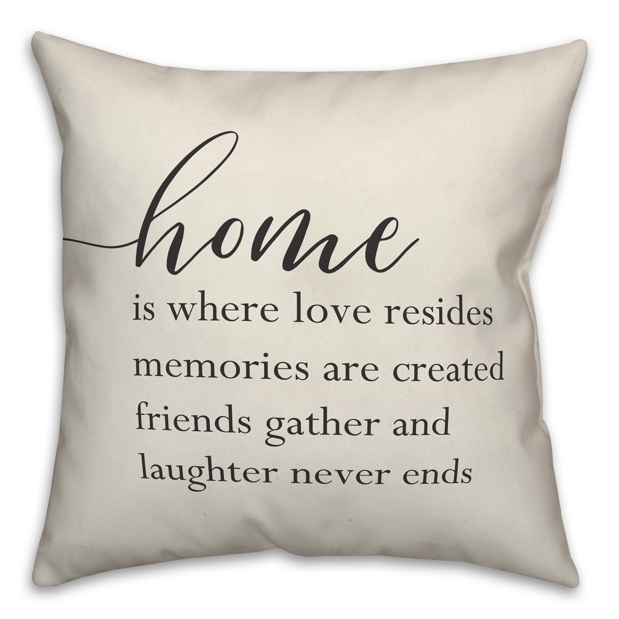 Black Home is Where Love is Textiles