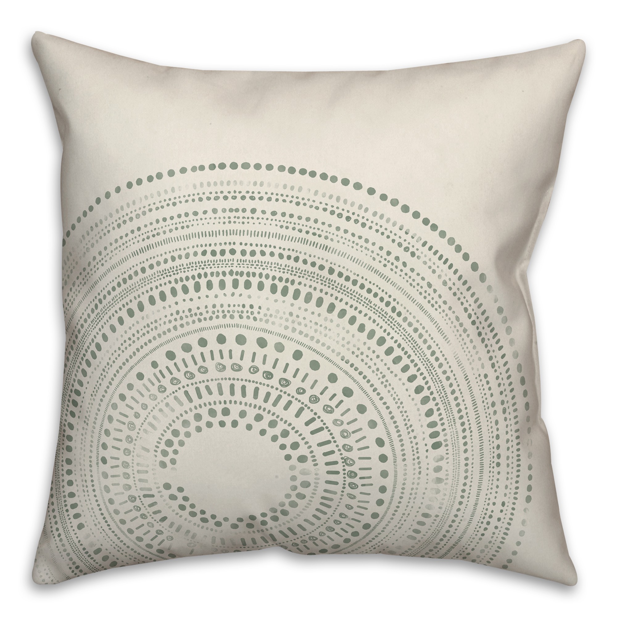 Black Circle Dot Pattern Textiles