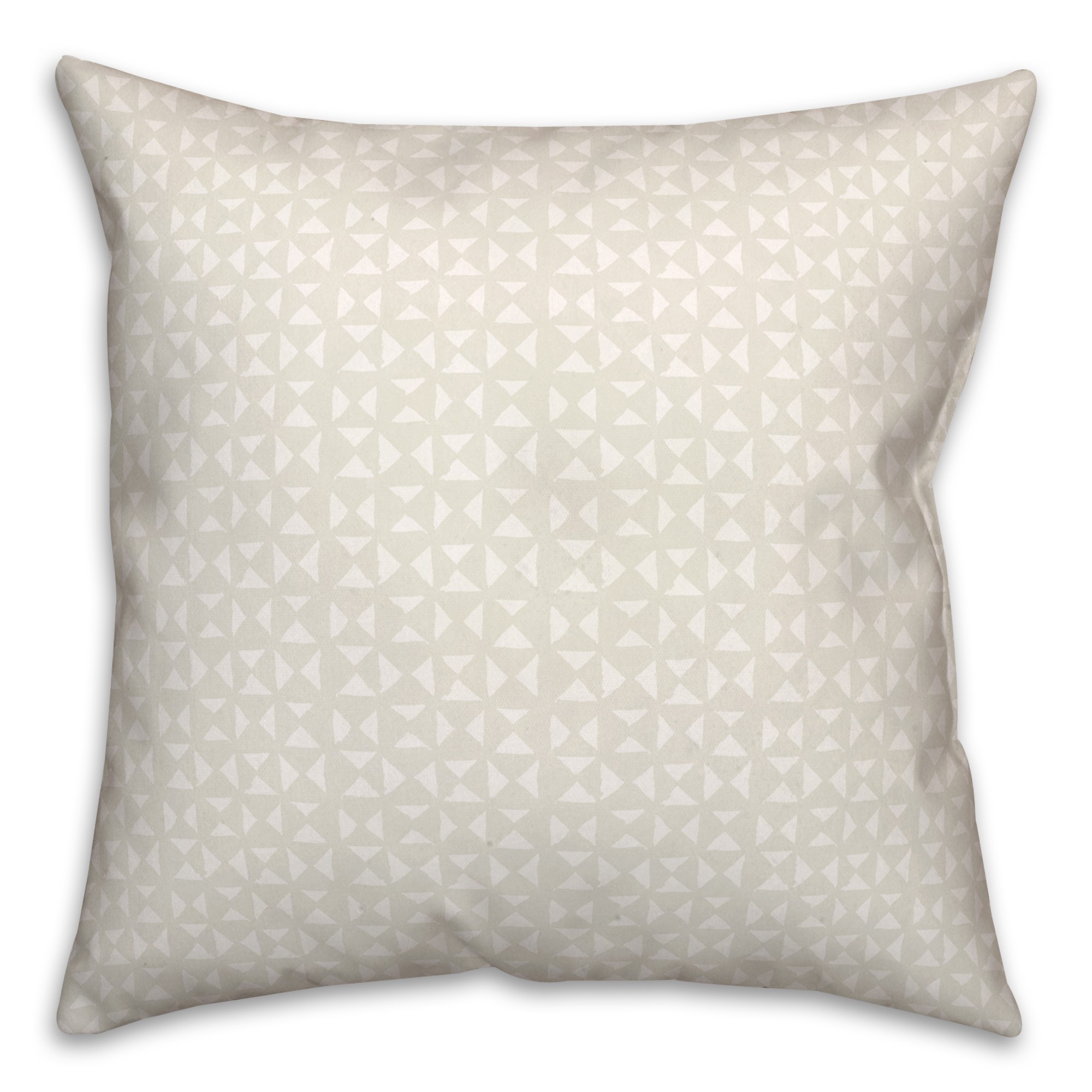 Black Triangle Pattern Textiles