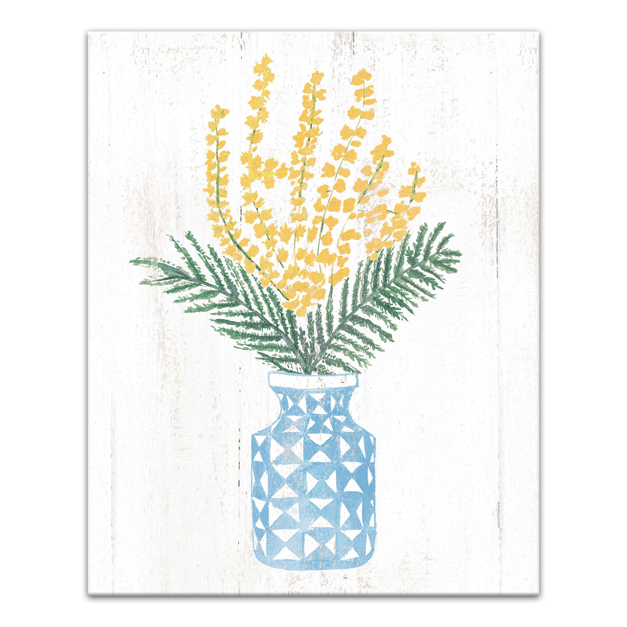 Marigold Flowers 16x20 Canvas Wall Art