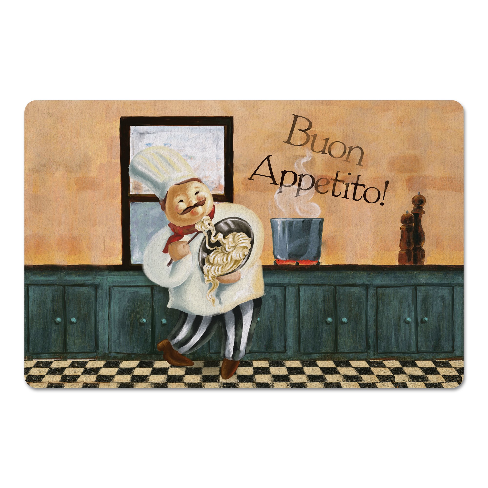 Buon Appetito Chef 27x18 Floor Mat