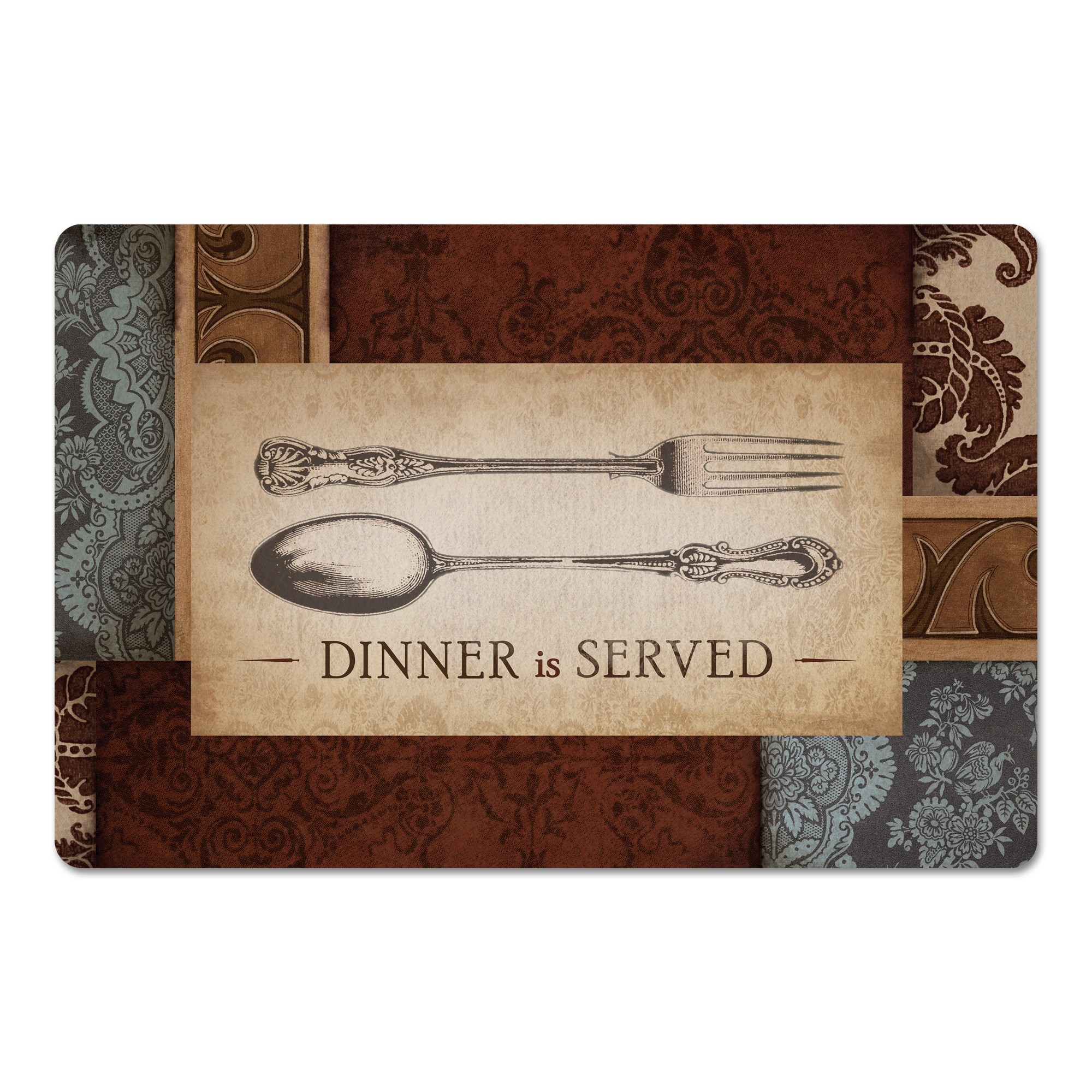 Dinner is Served 27x18 Floor Mat