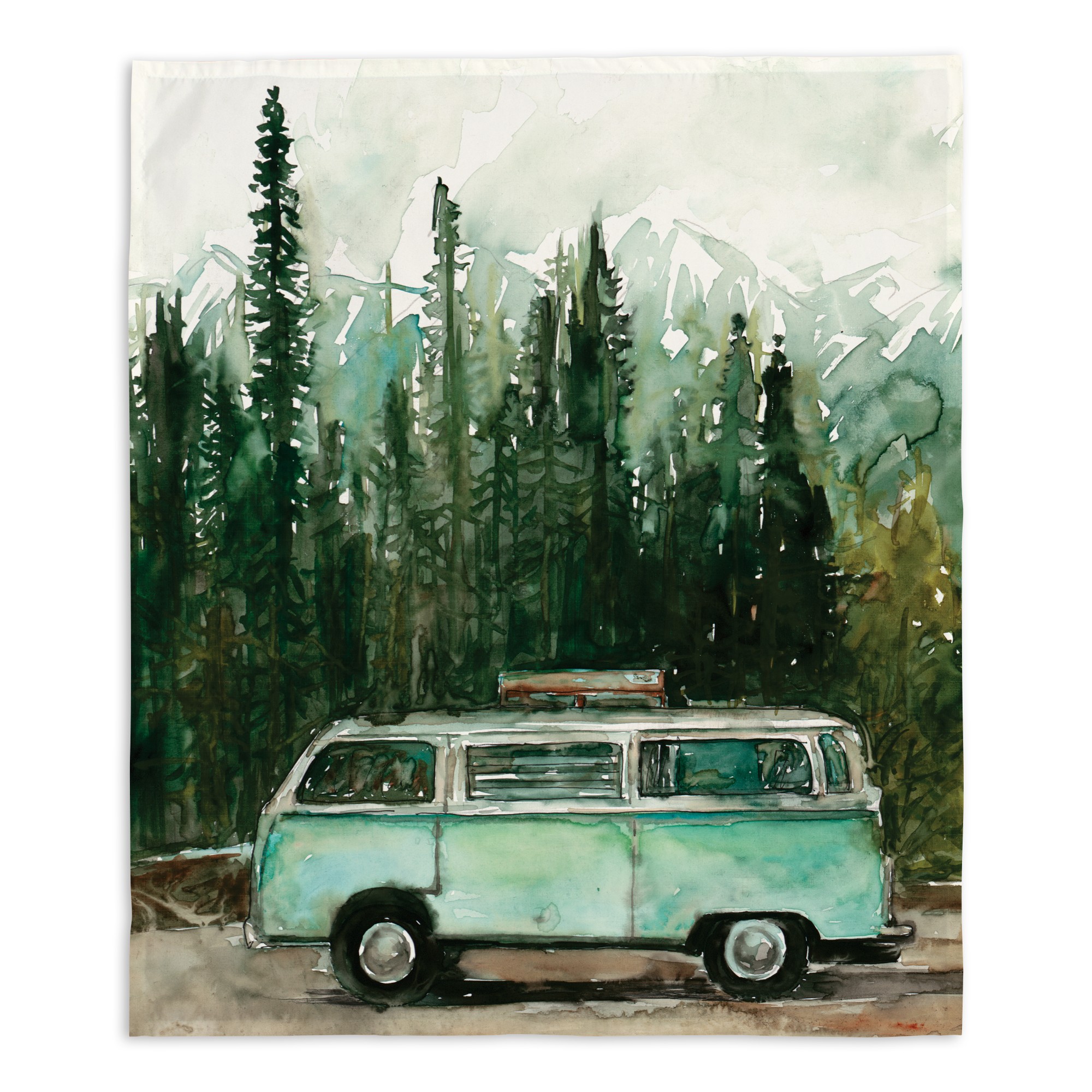 Van Forest 34x40 Tapestry