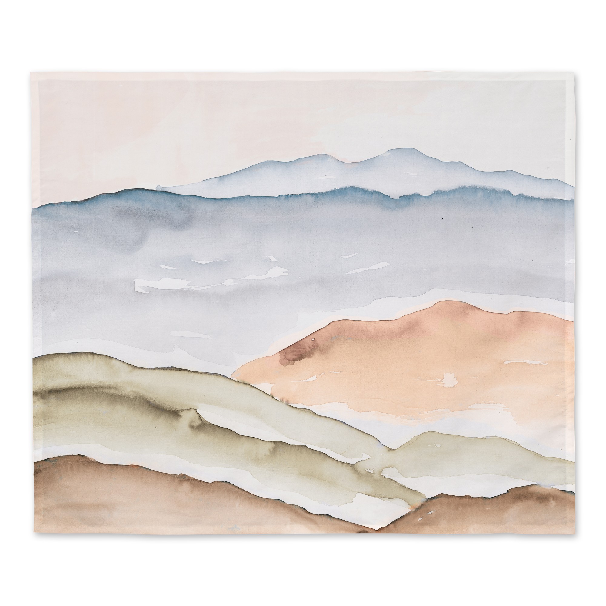 Landscape Blue Terracotta Hills 34x40 Tapestry
