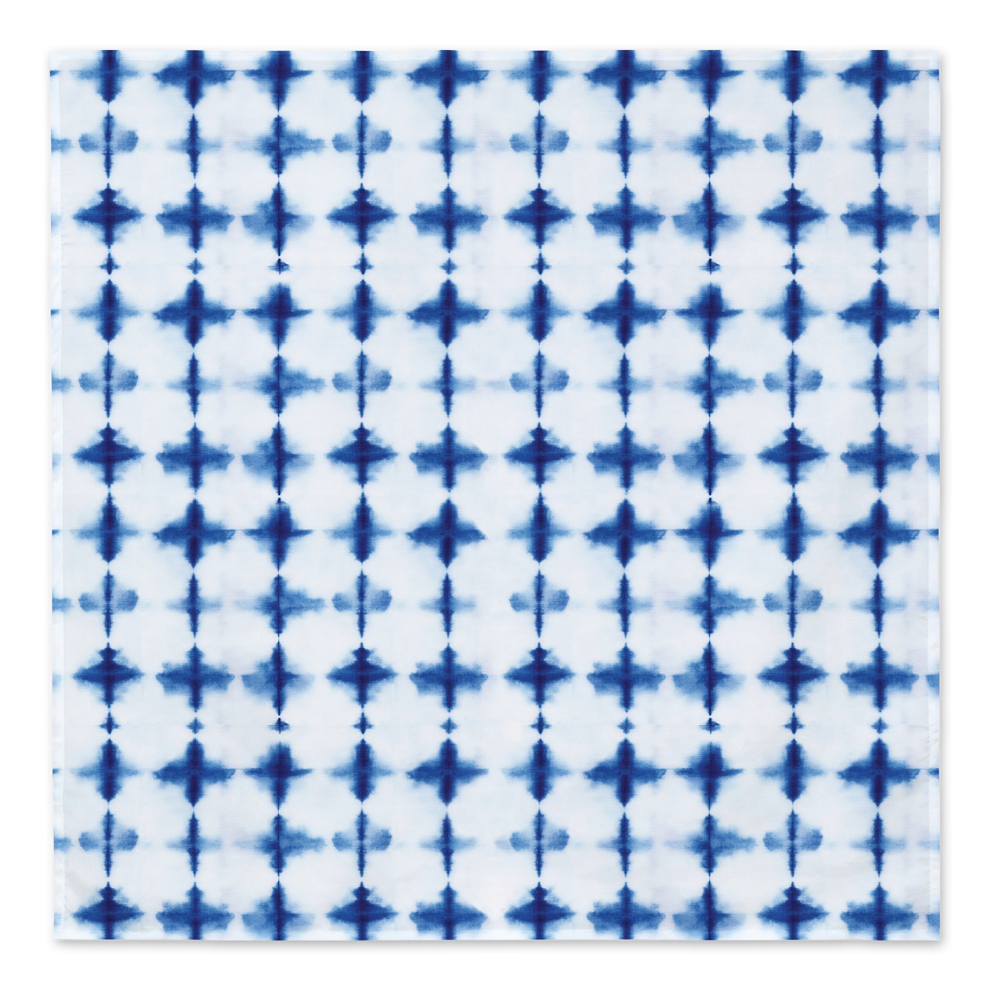 Shibori Pattern Blue 57x57 Tapestry