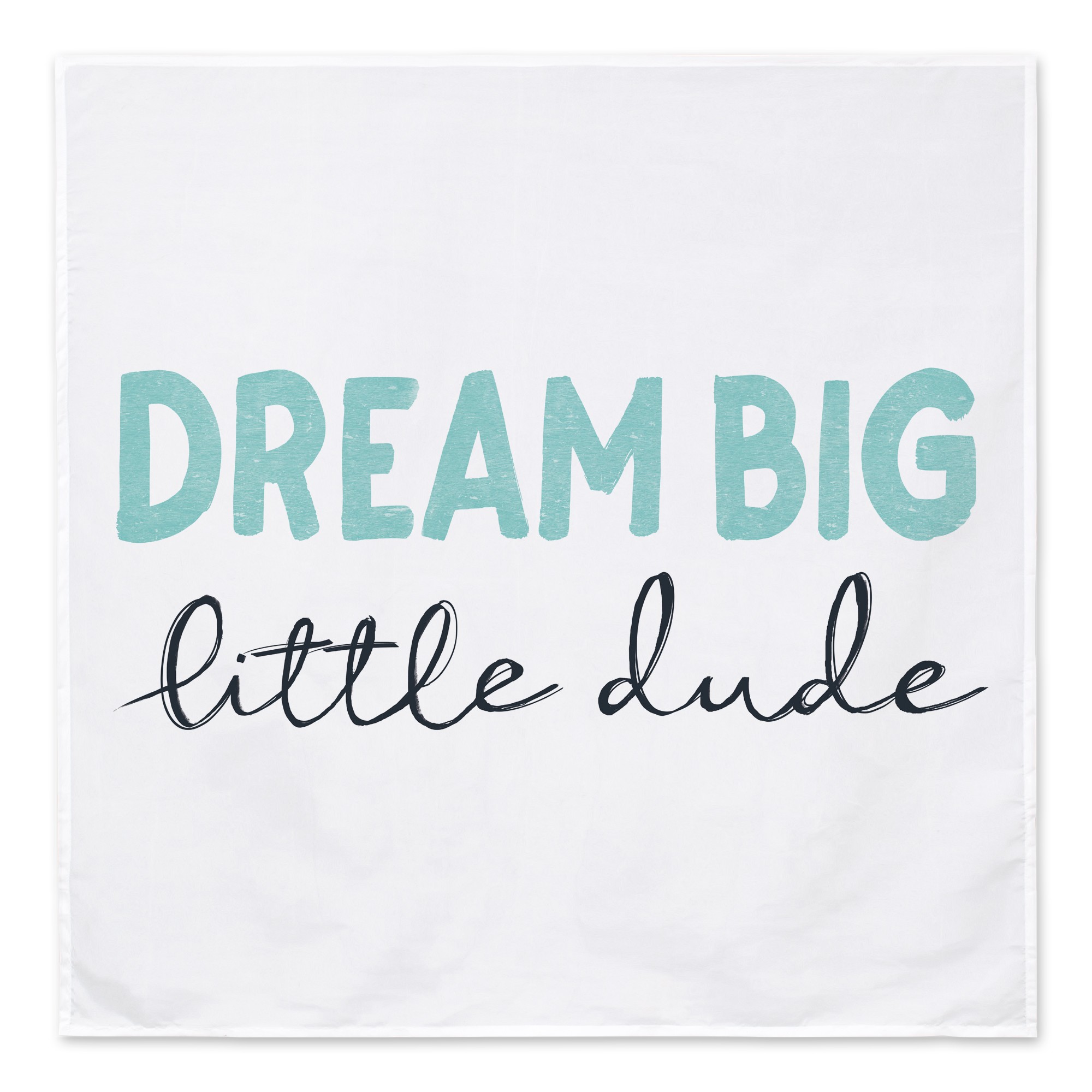 Dream Big Dude Blue 57x57 Tapestry