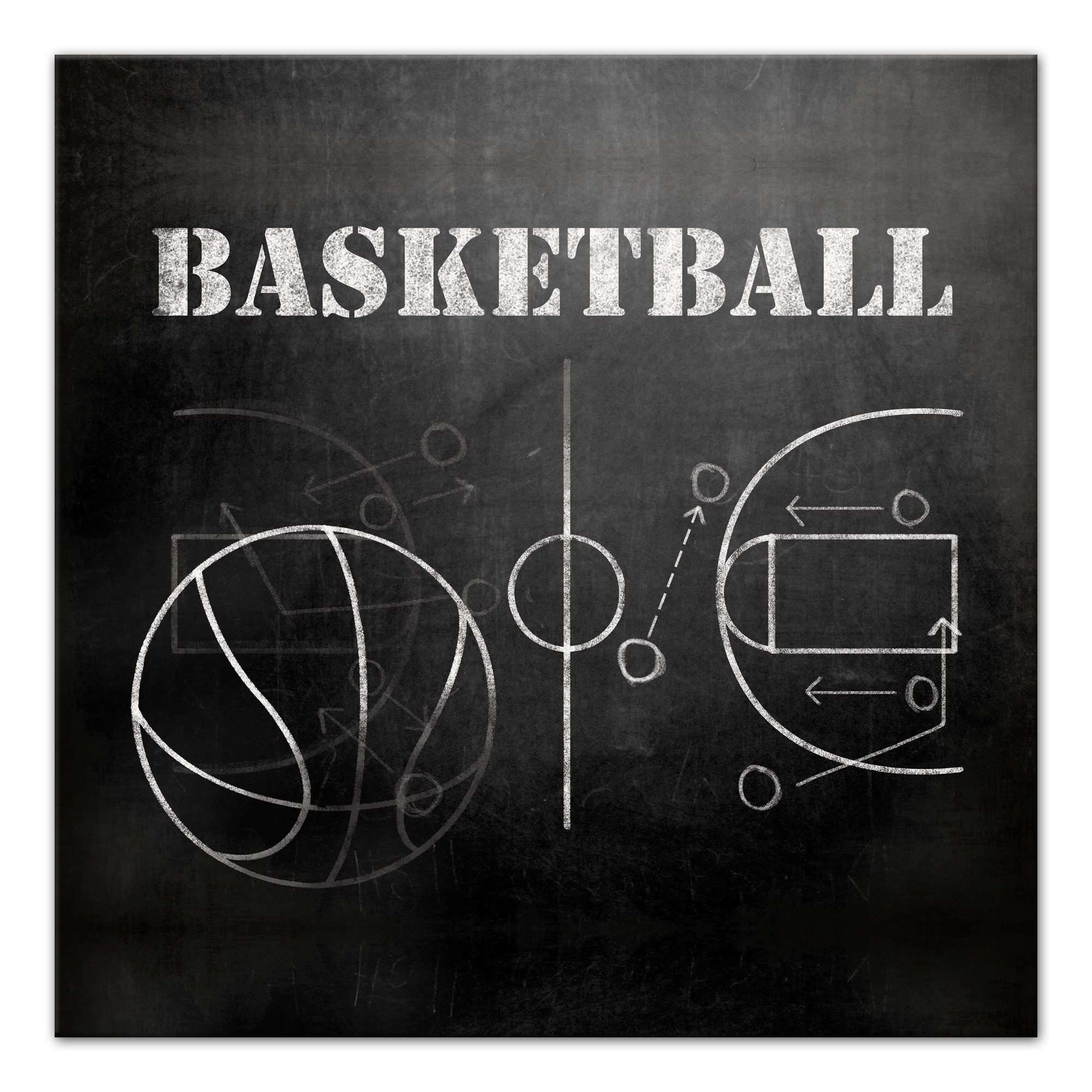 Basketball Plays   Wall Art