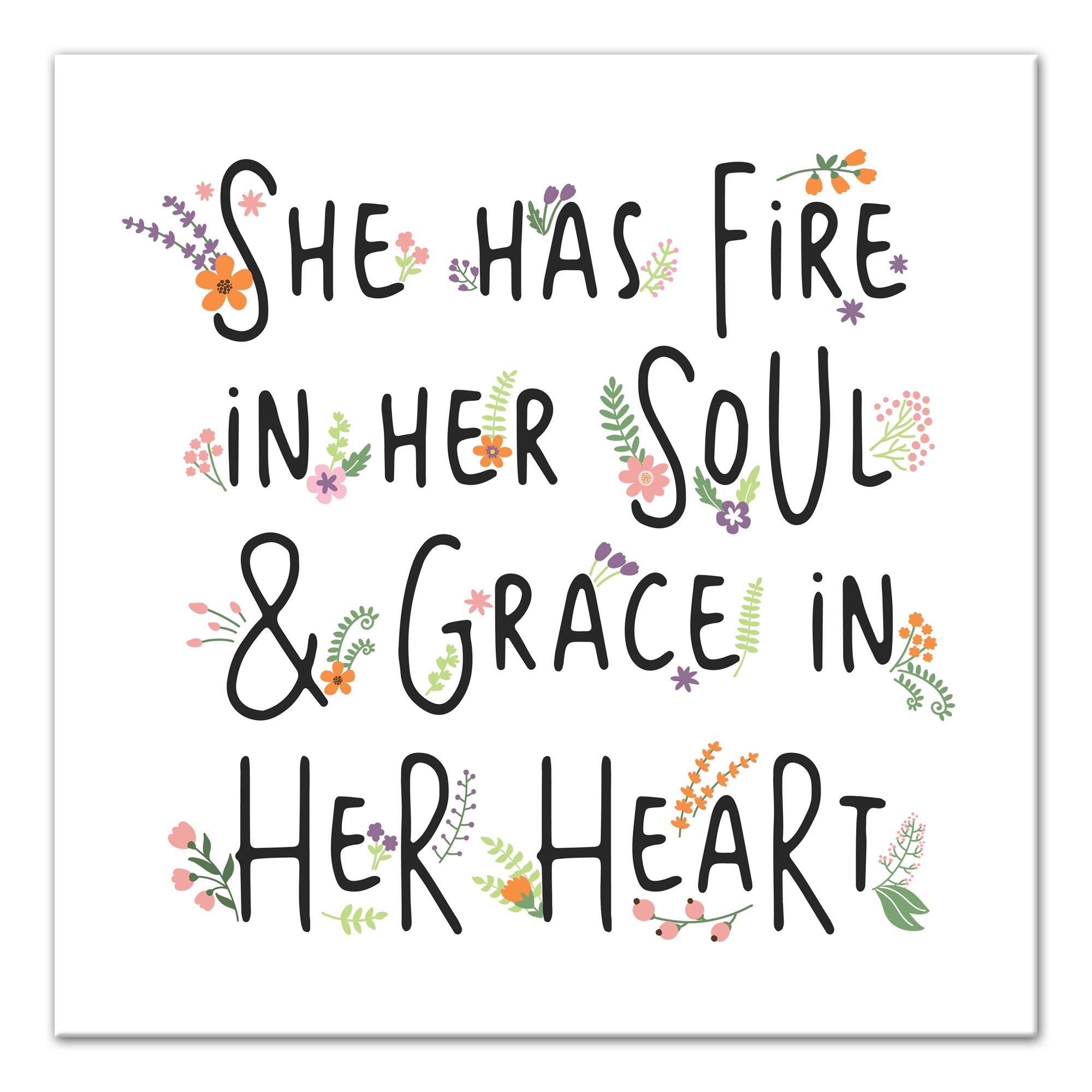 Fire in Her Soul Wall Art