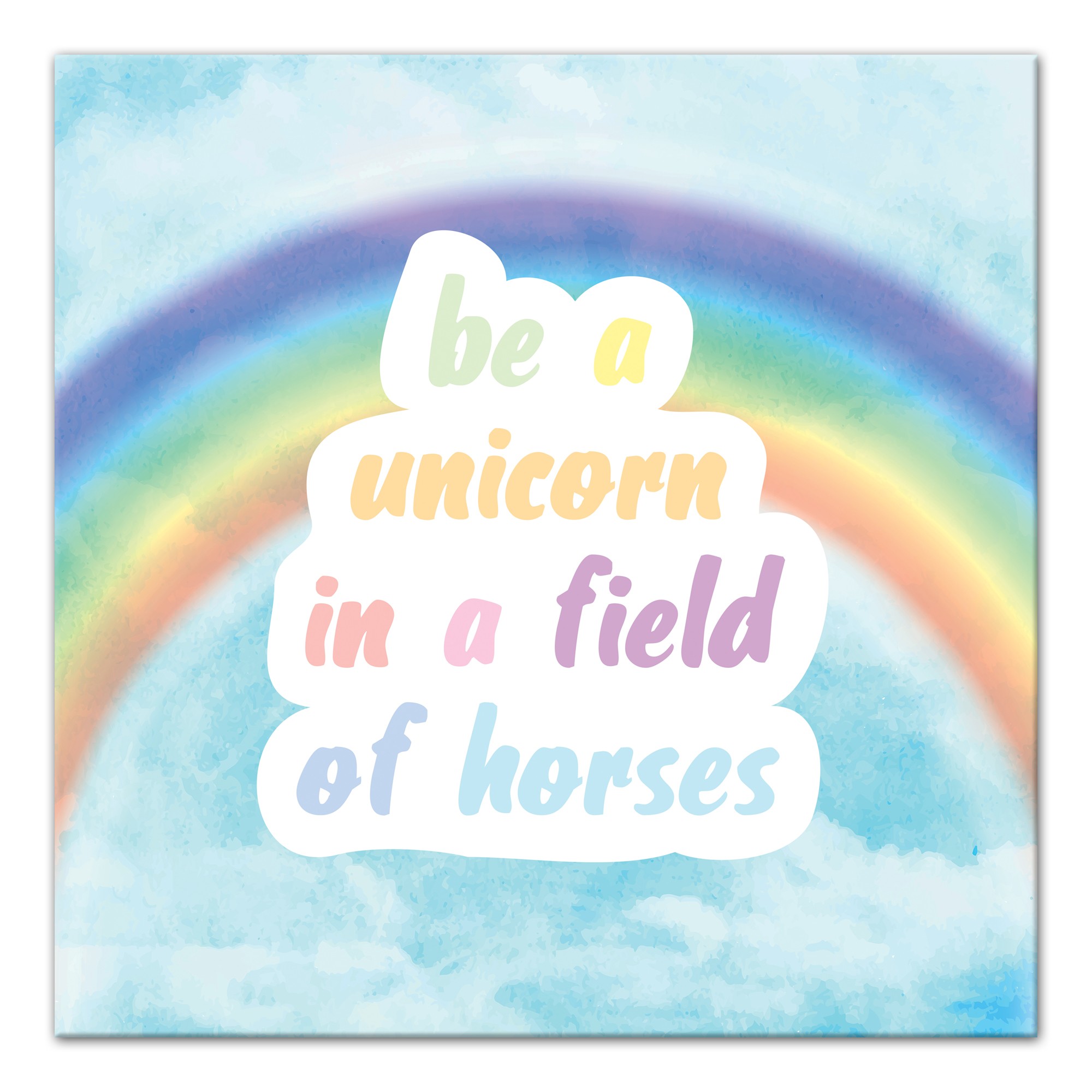 Be a Unicorn Wall Art