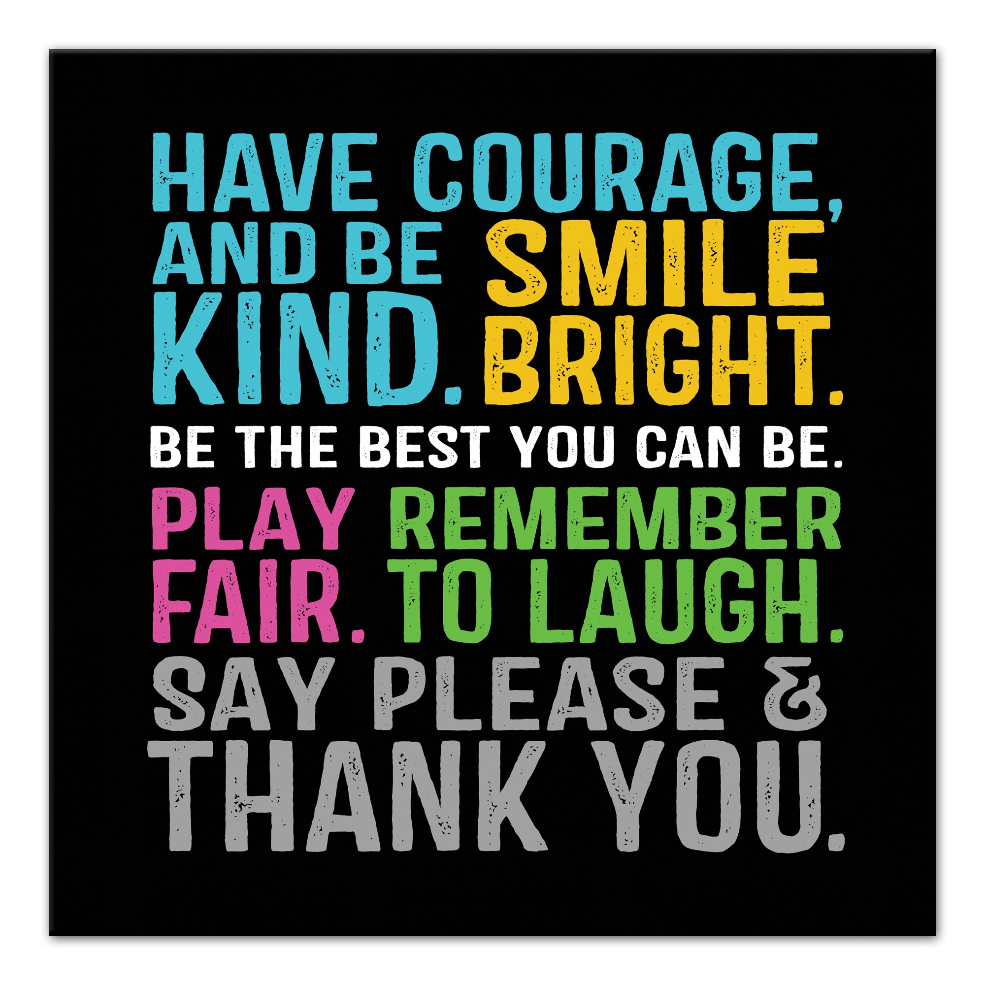Have Courage Be Kind Wall Art