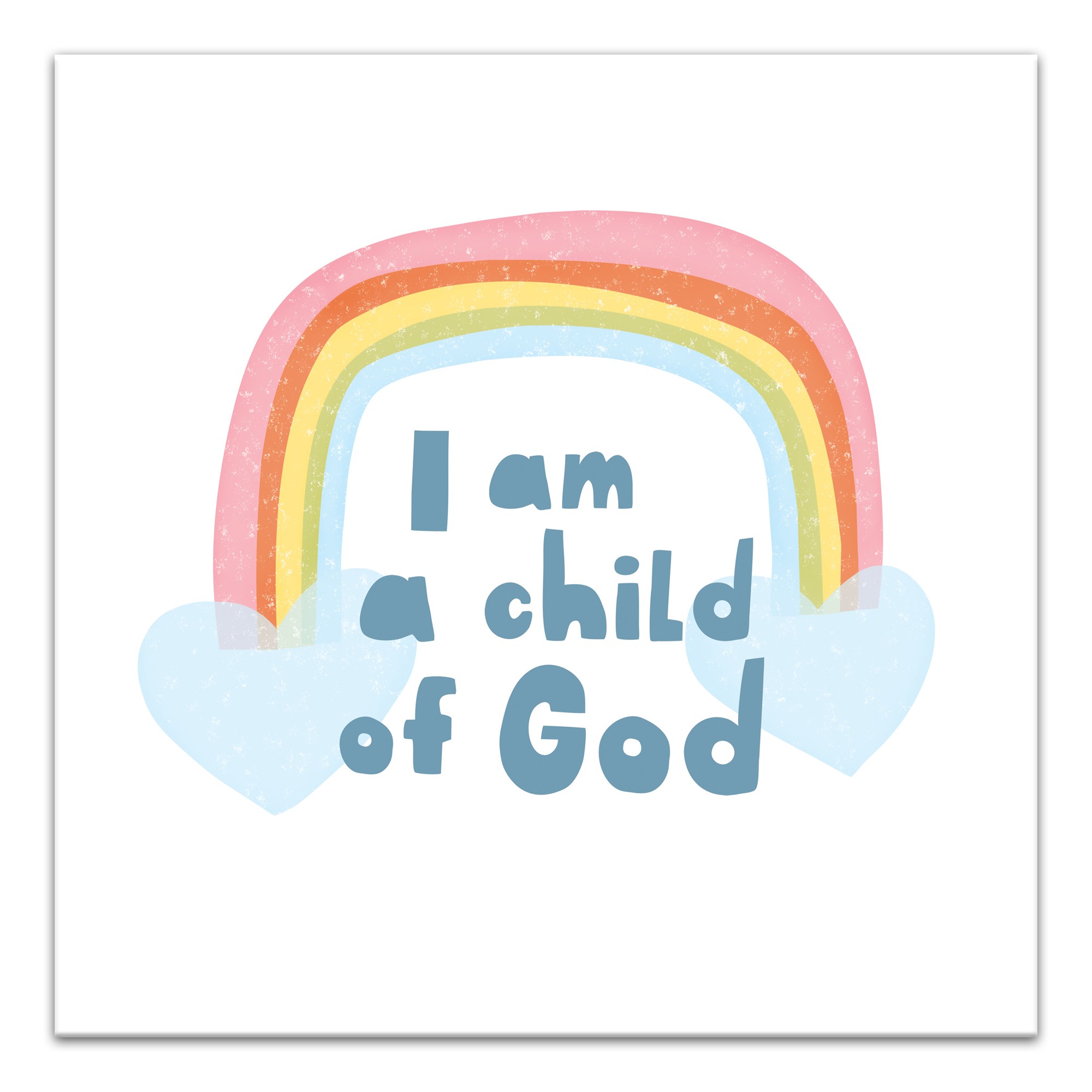 Child Of God Rainbow   Wall Art
