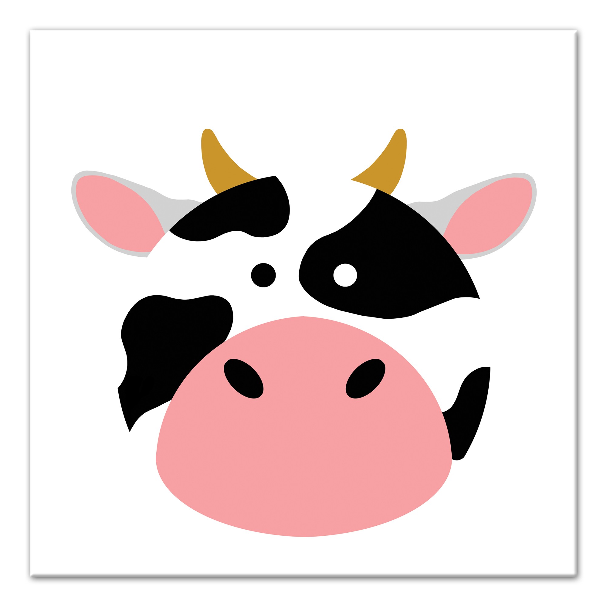 Cow Face Wall Art