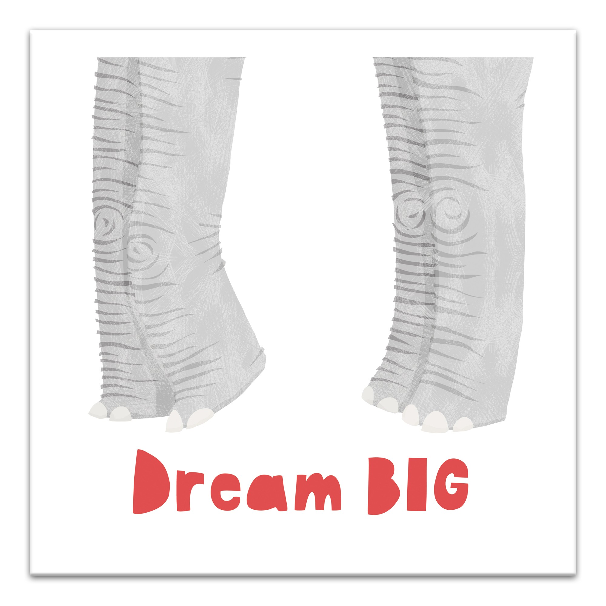 Dream Big Elephant   Wall Art