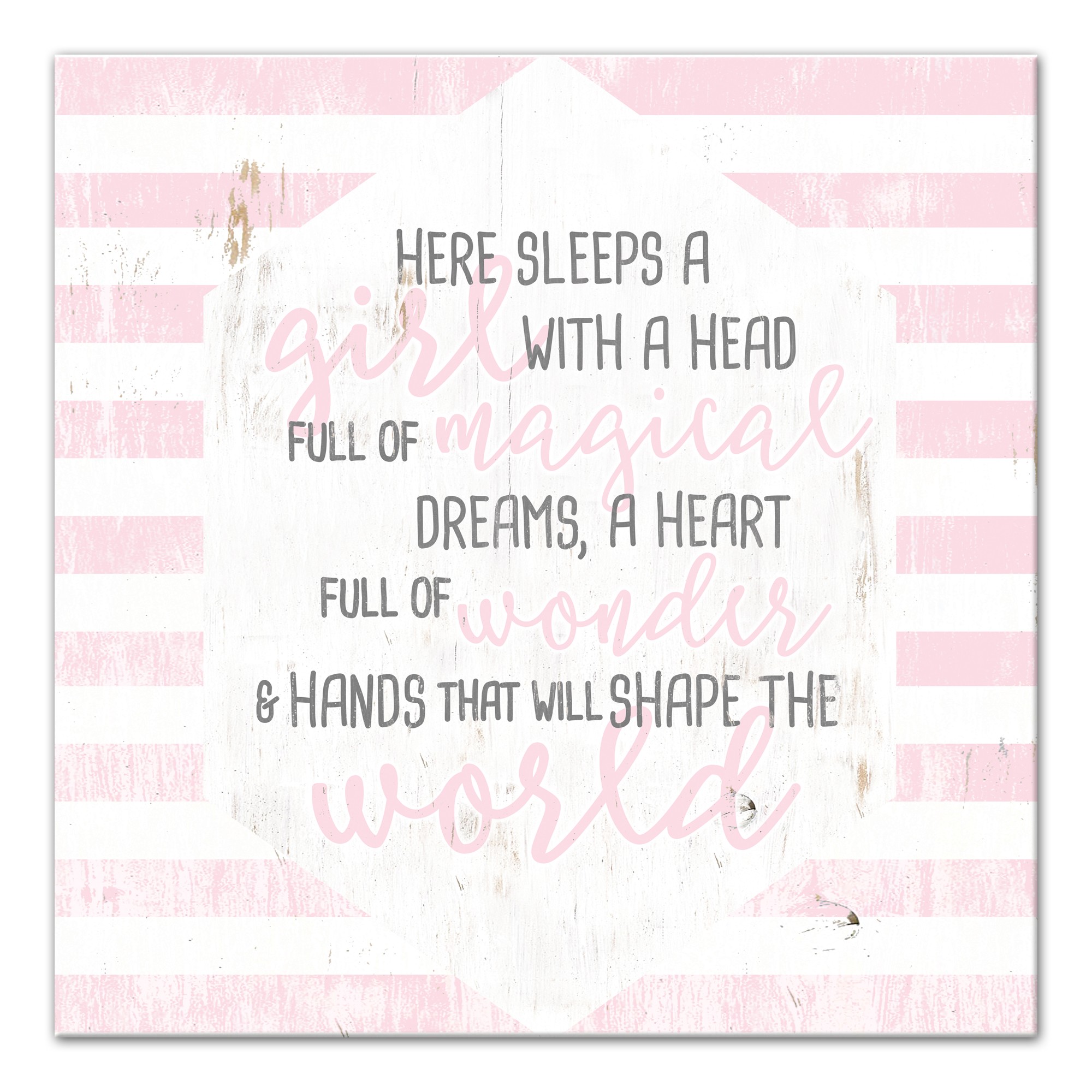 Here Sleeps A Girl   Wall Art