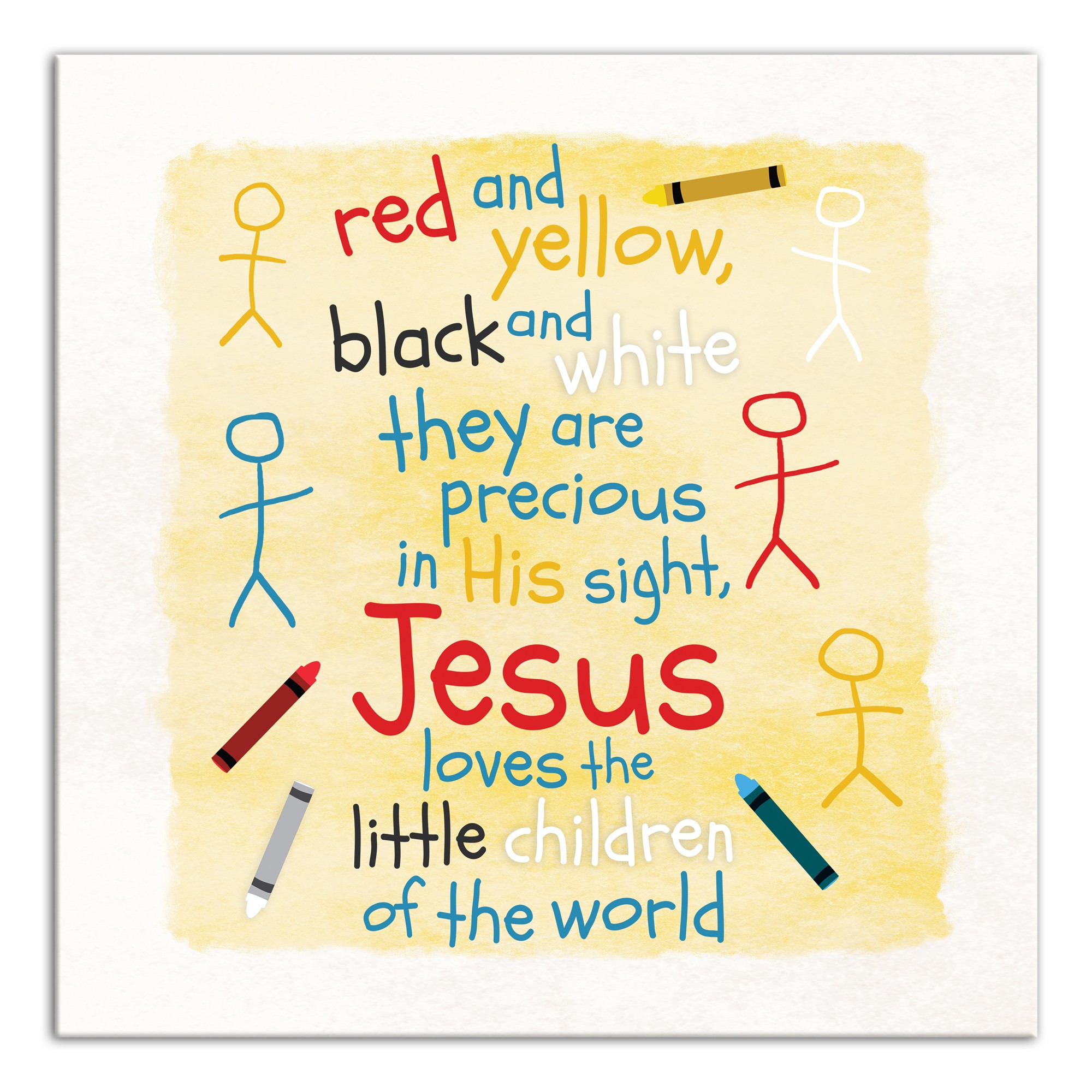 Jesus Loves Wall Art