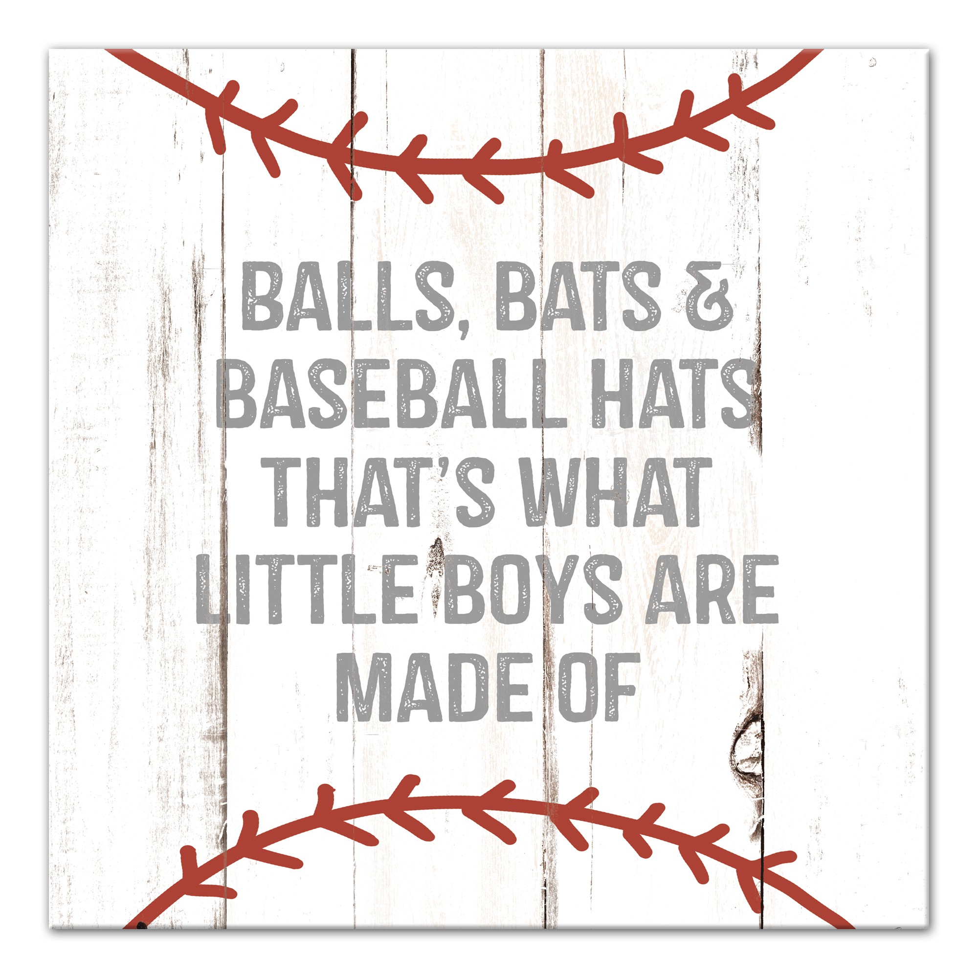 What Little Boys Are Made Of Wall Art