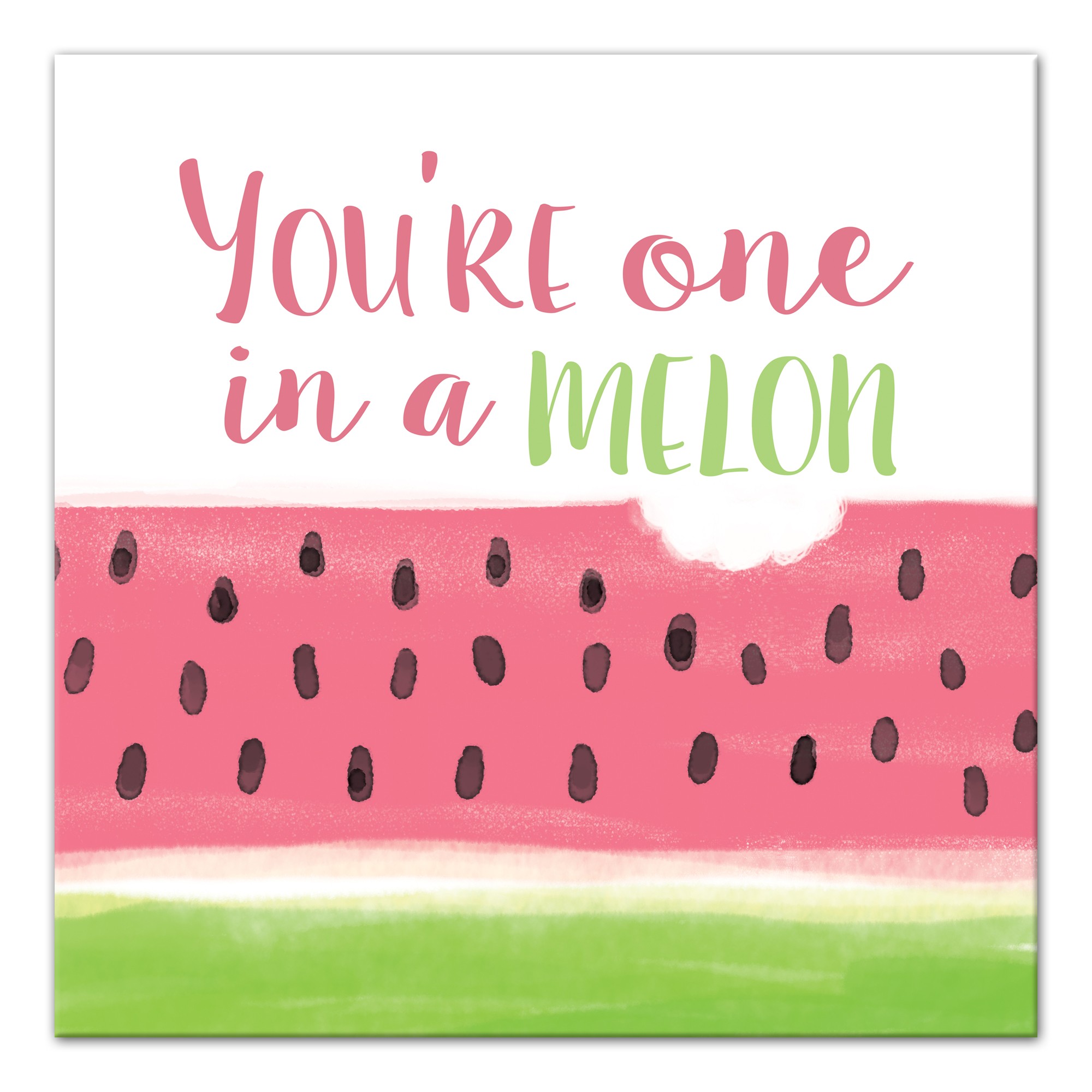 One in A Melon Wall Art