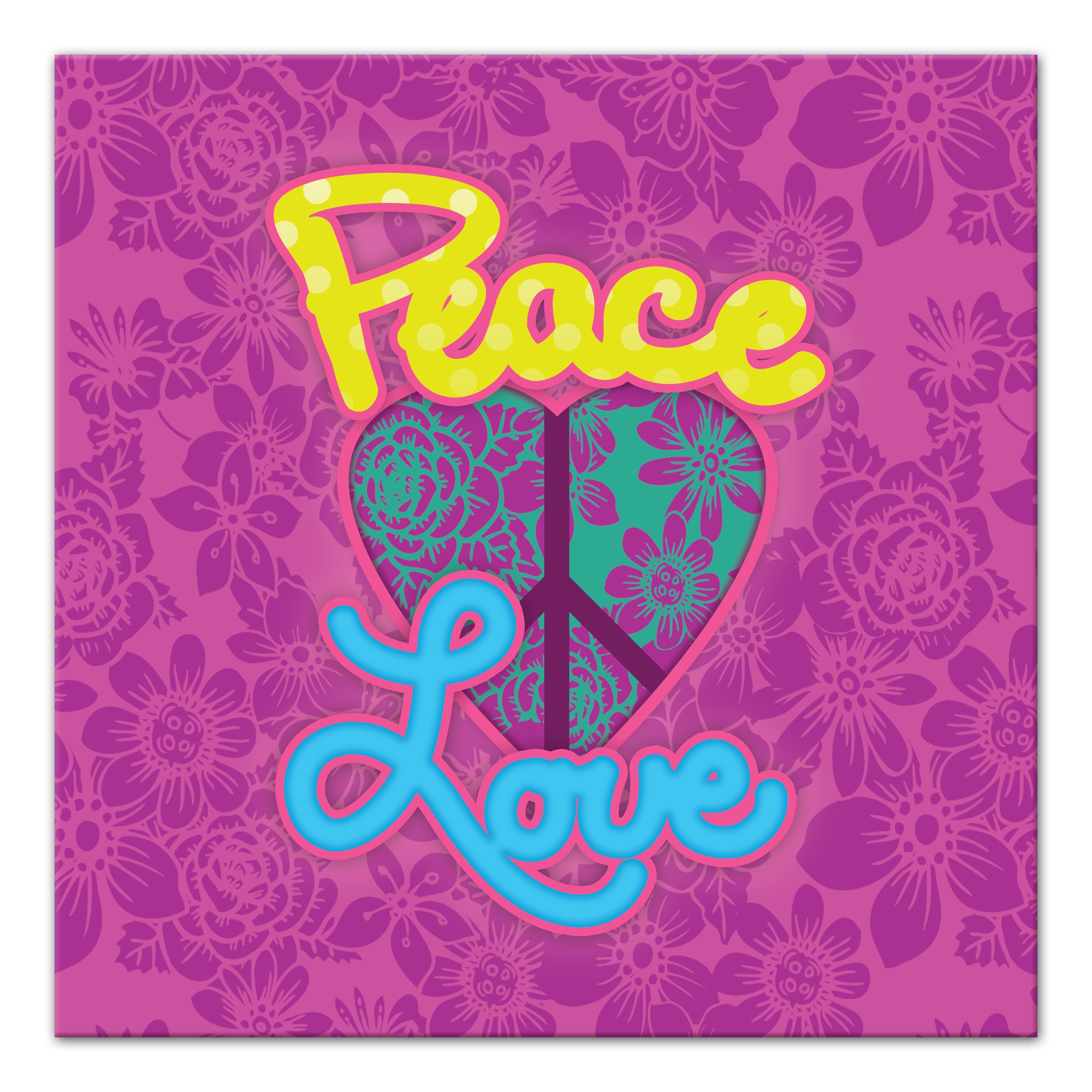 Peace and Love Wall Art