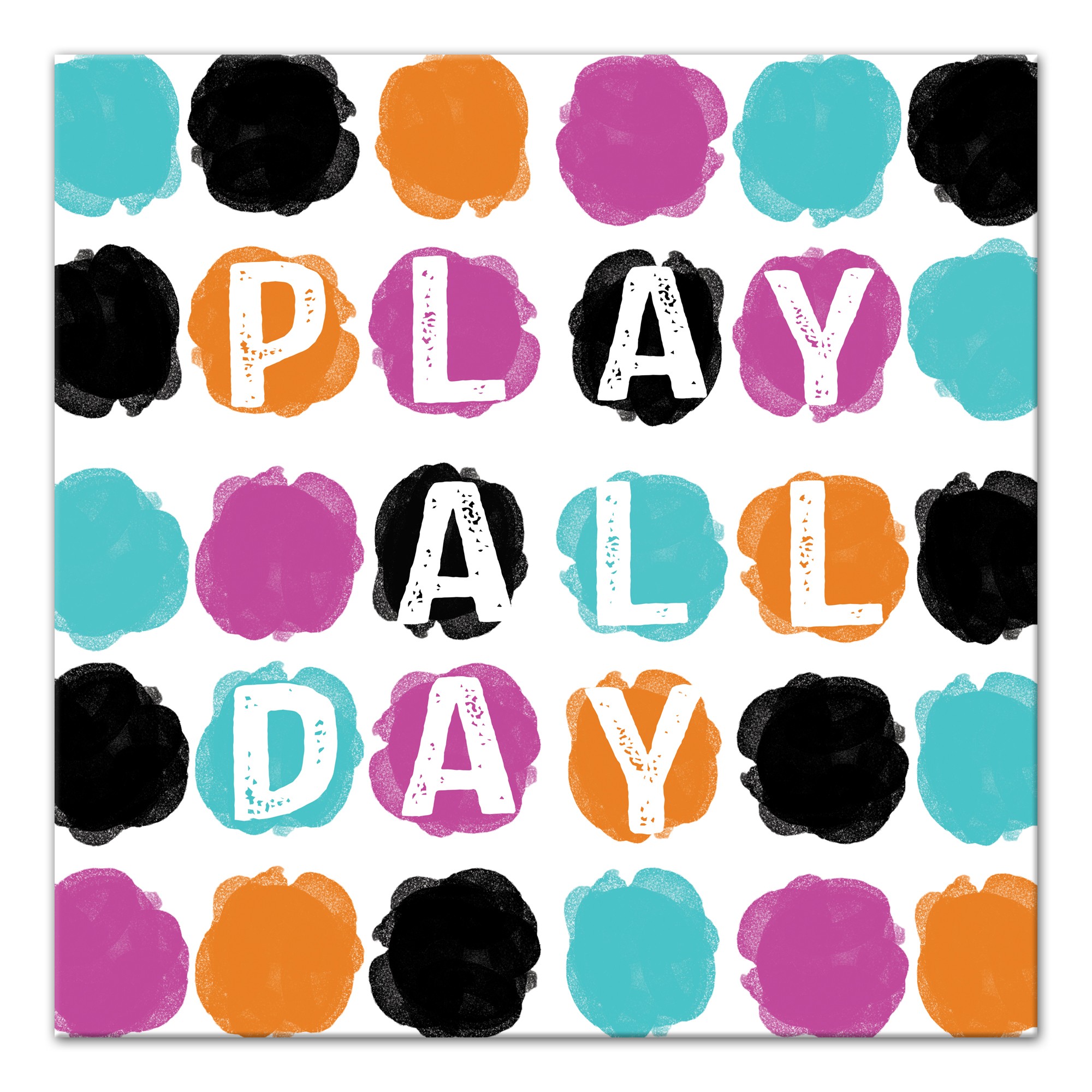 Play All Day Spots Wall Art