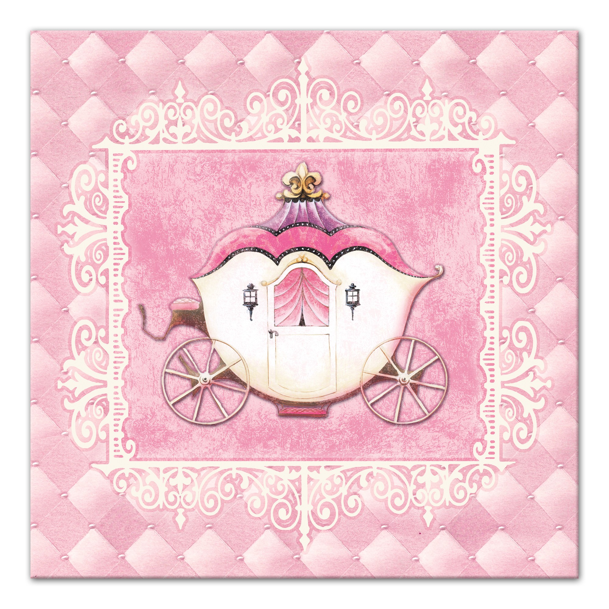 Princess Carriage Wall Art