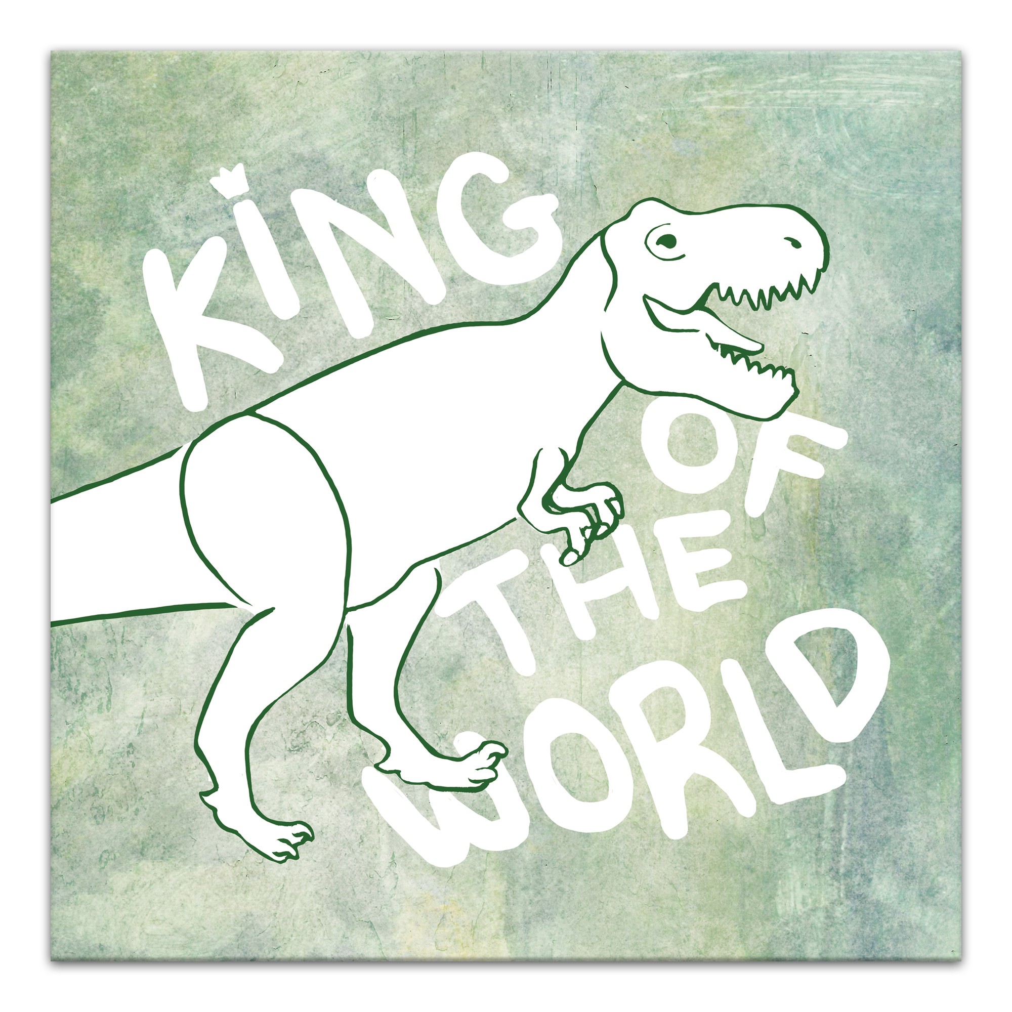 Dinosaur King Of The World Wall Art