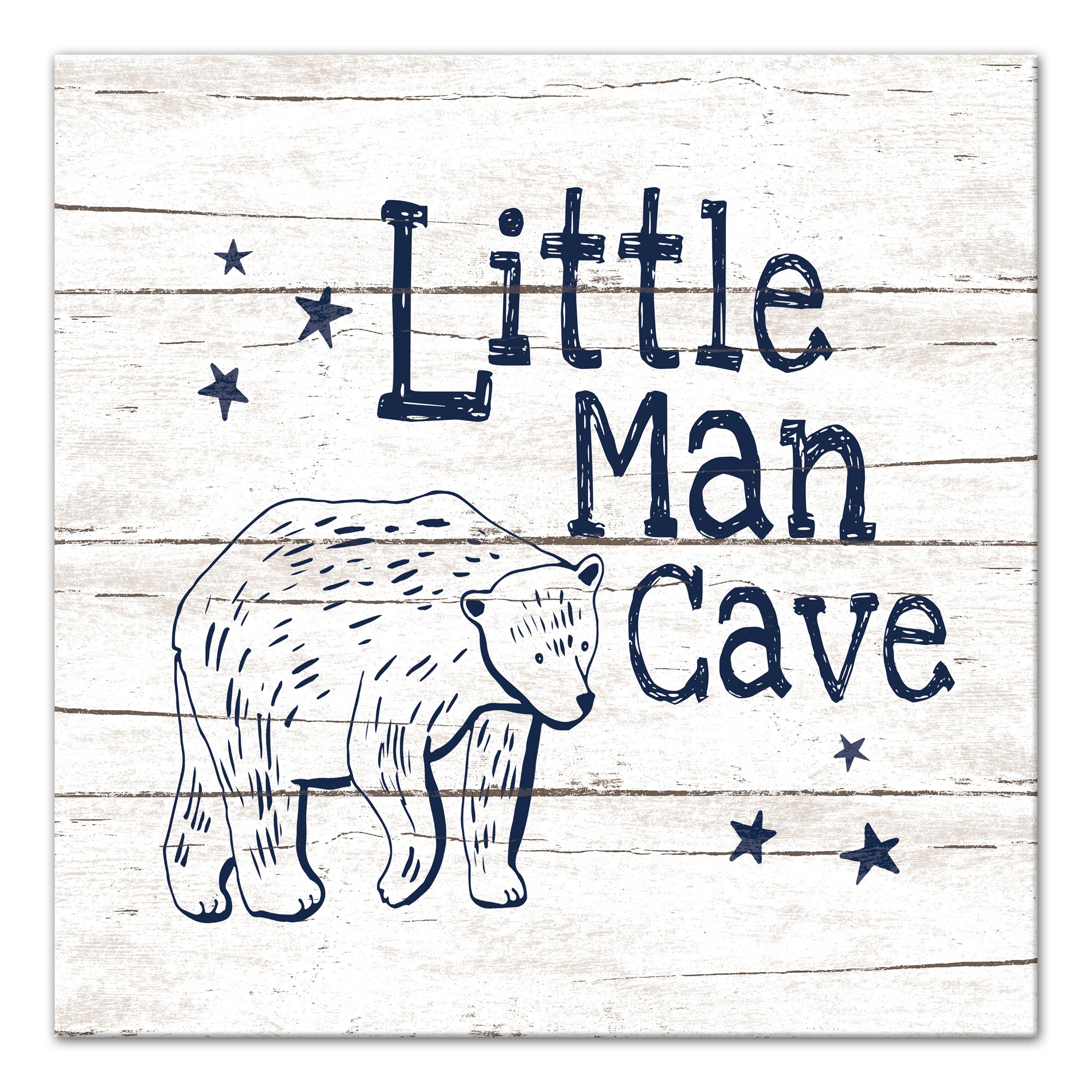 Little Man Cave  Wall Art