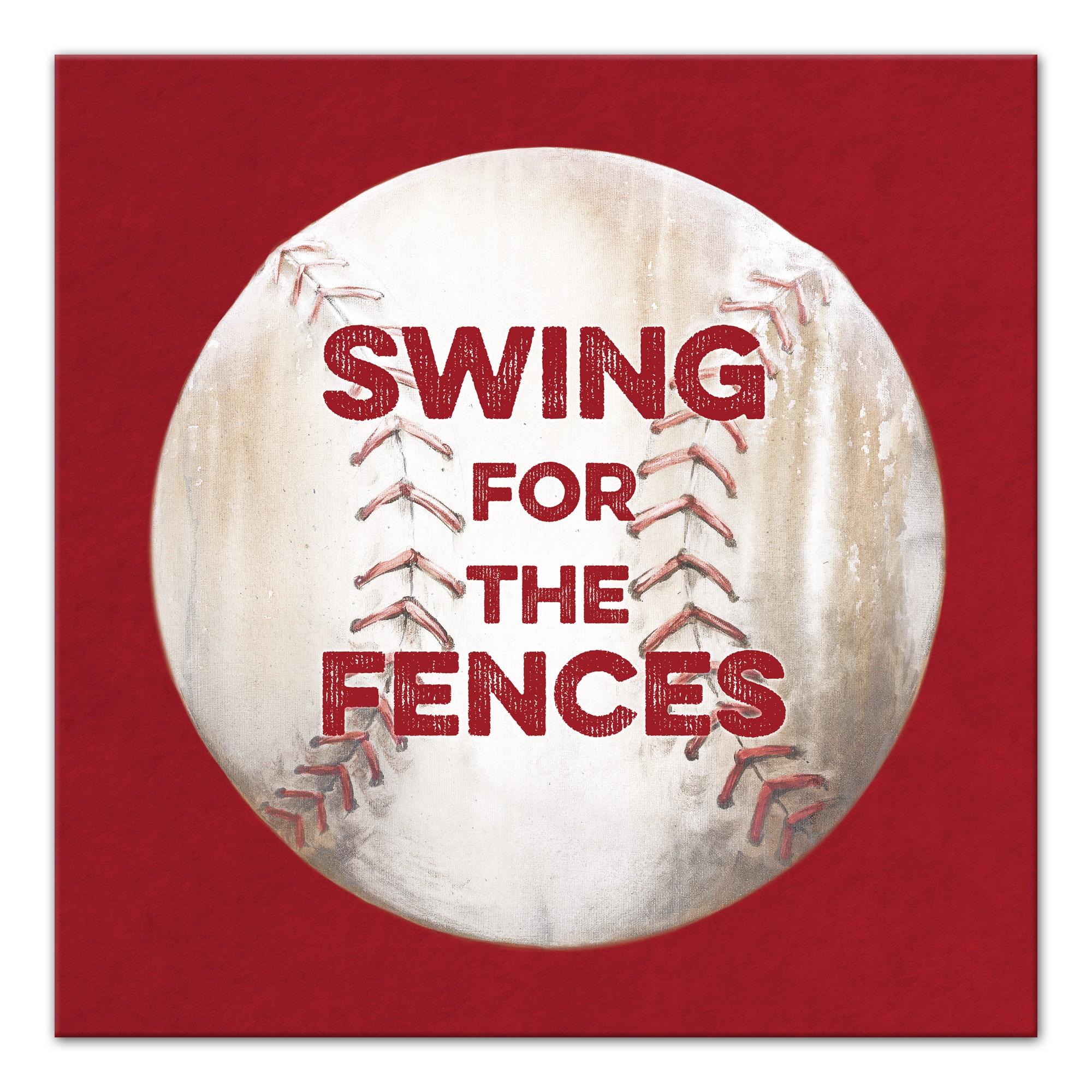 Swing For The Fences Wall Art