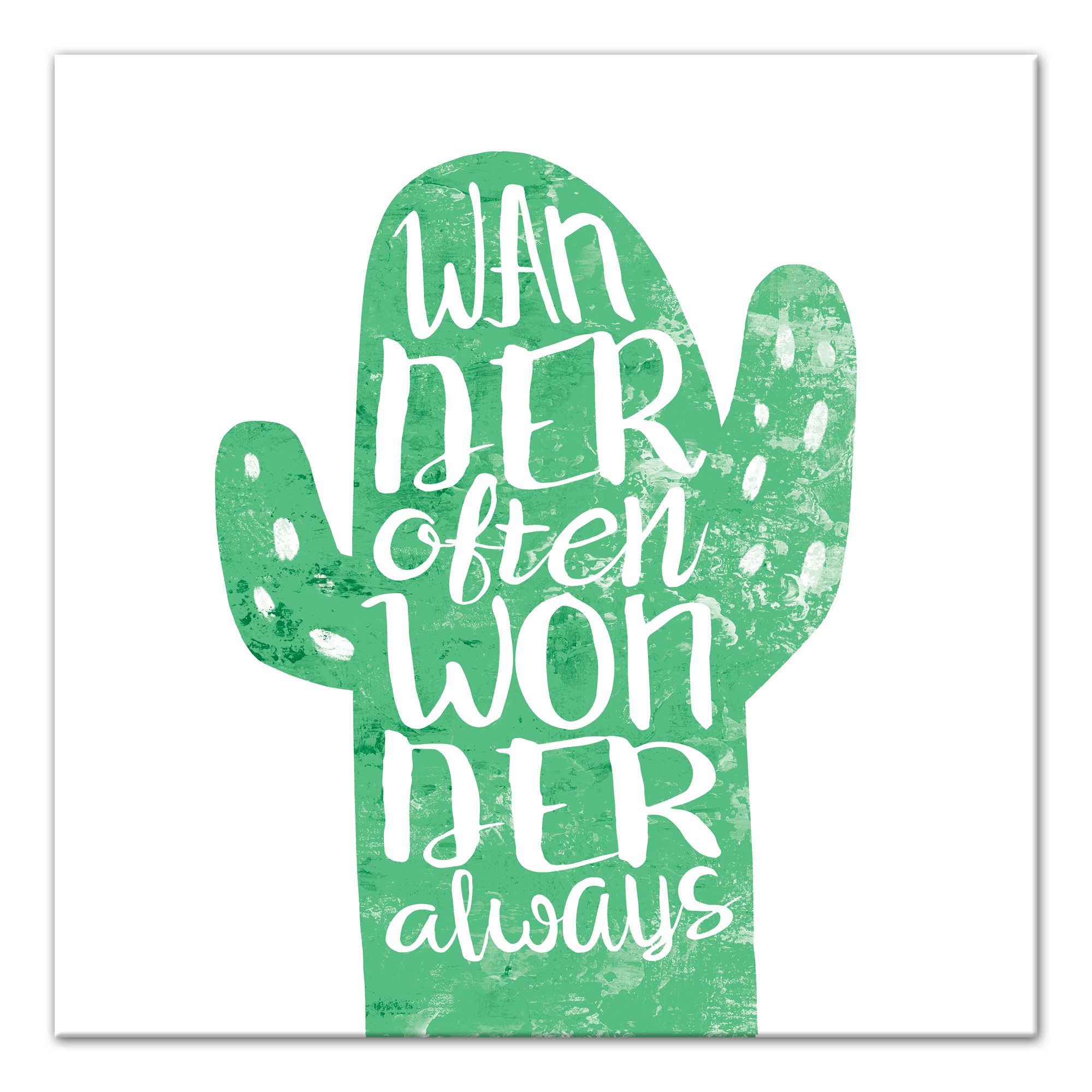 Wander Often Cactus Wall Art
