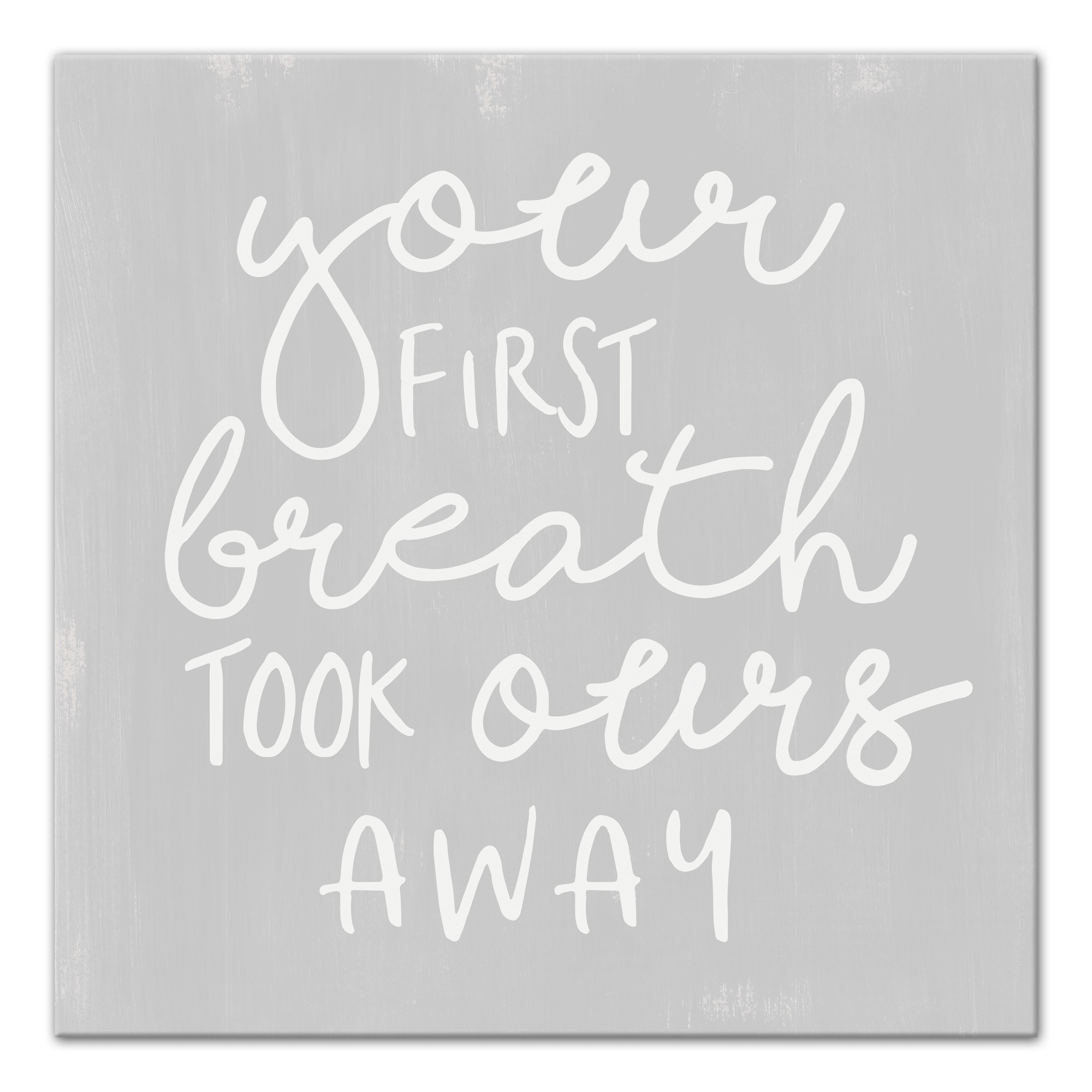 Your First Breath Wall Art