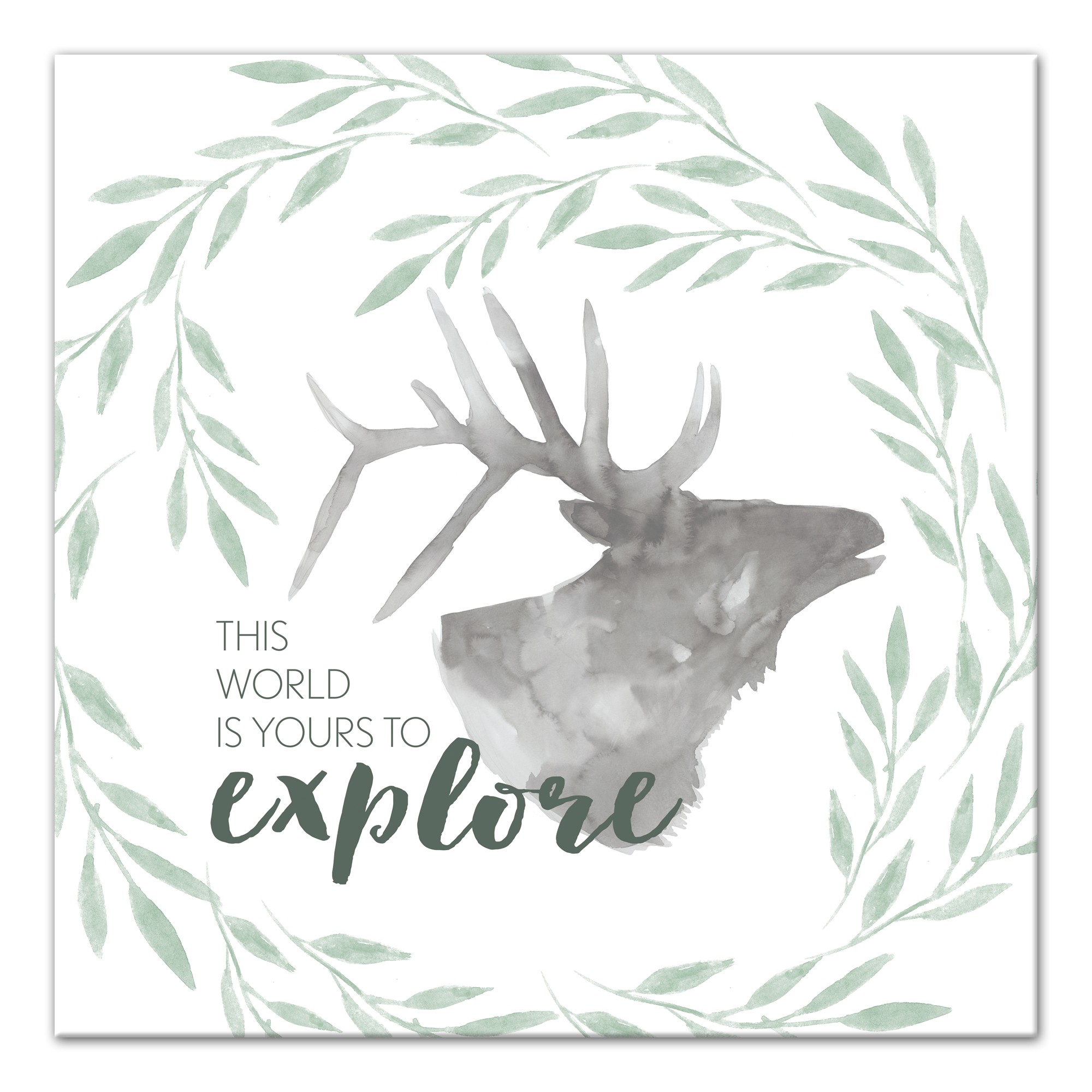  Yours To Explore Elk  Wall Art