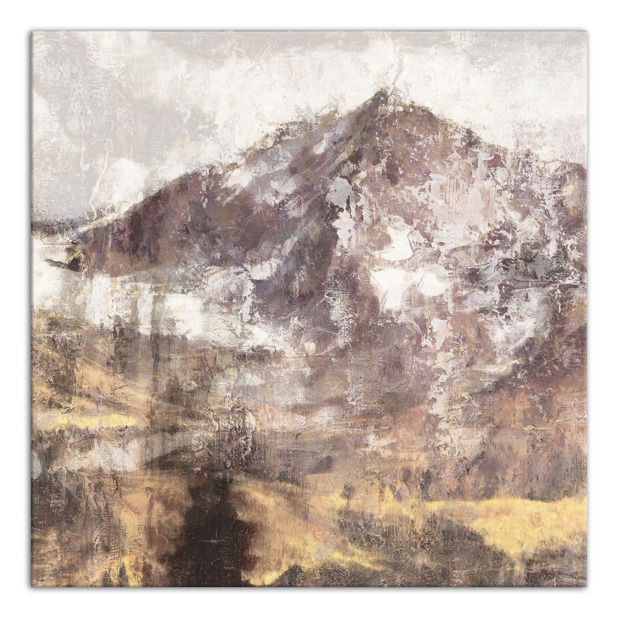 Mountains And Valleys  20x20 Canvas Wall Art