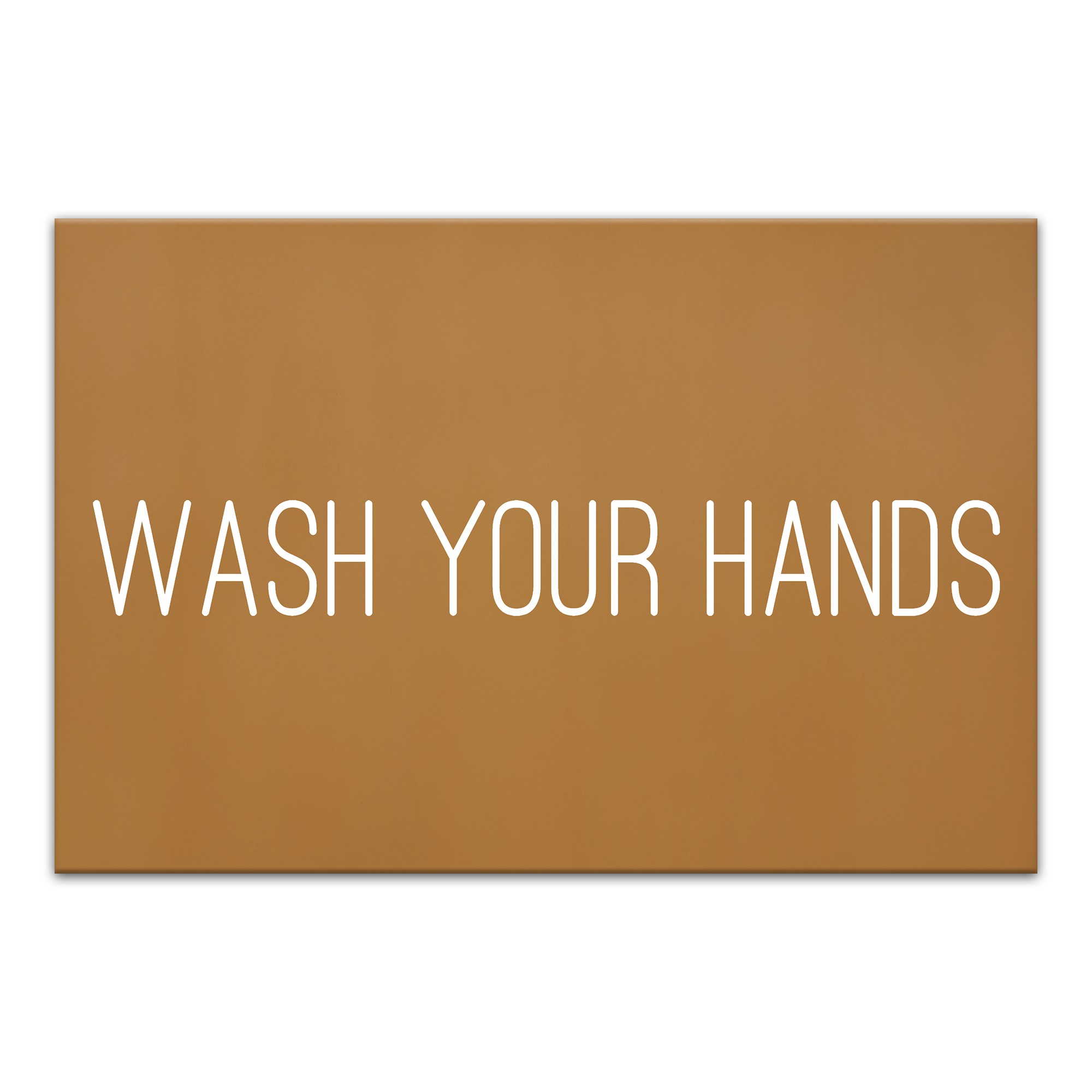 Wash Your Hands 18x12 Canvas Wall Art