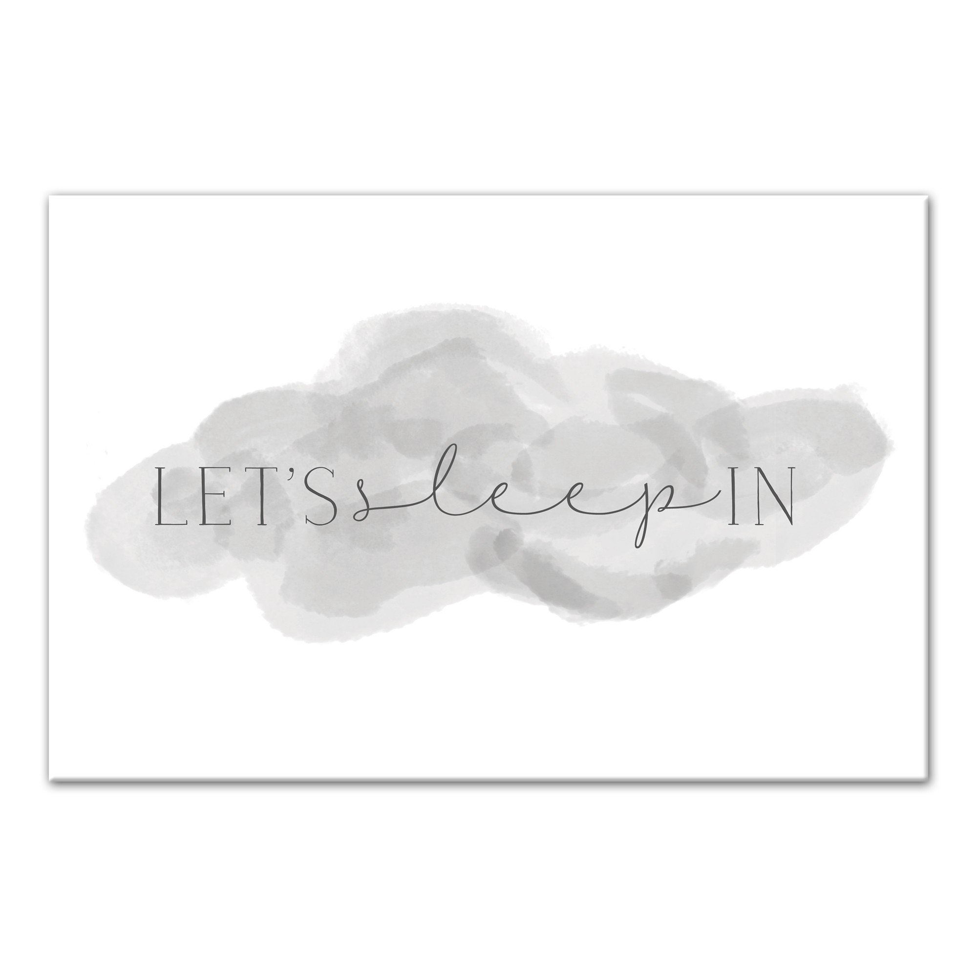 Sleep Cloud 30x20 Canvas Wall Art