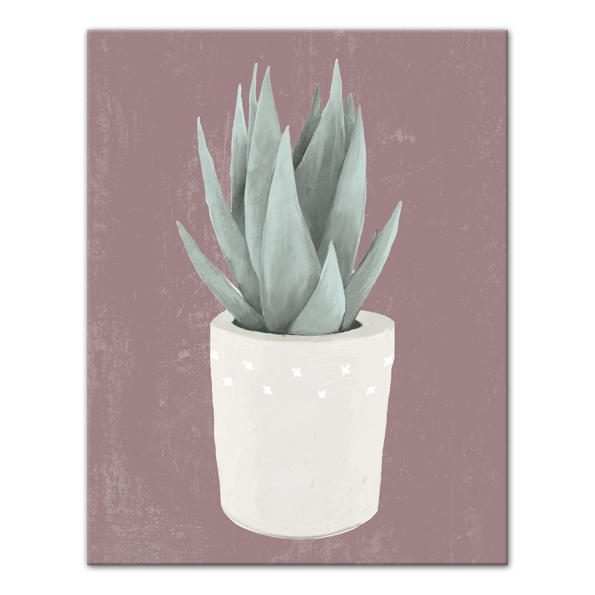 Boho Plant 11x14 Canvas Wall Art