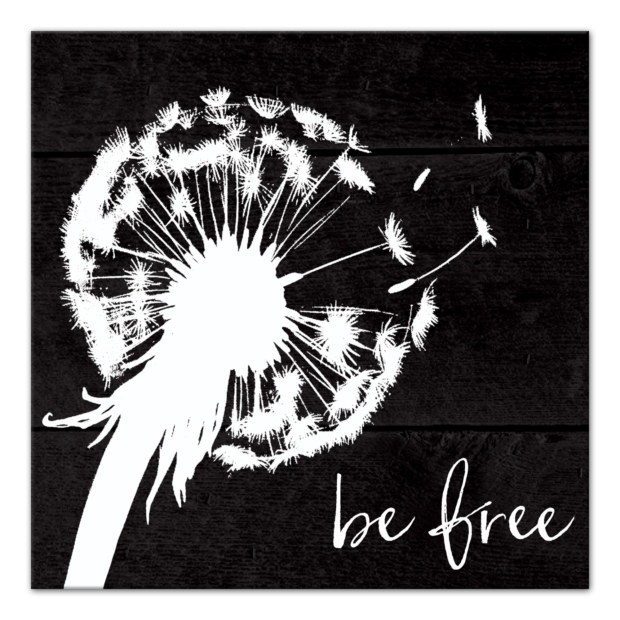 Be Free 12x12 Canvas Wall Art