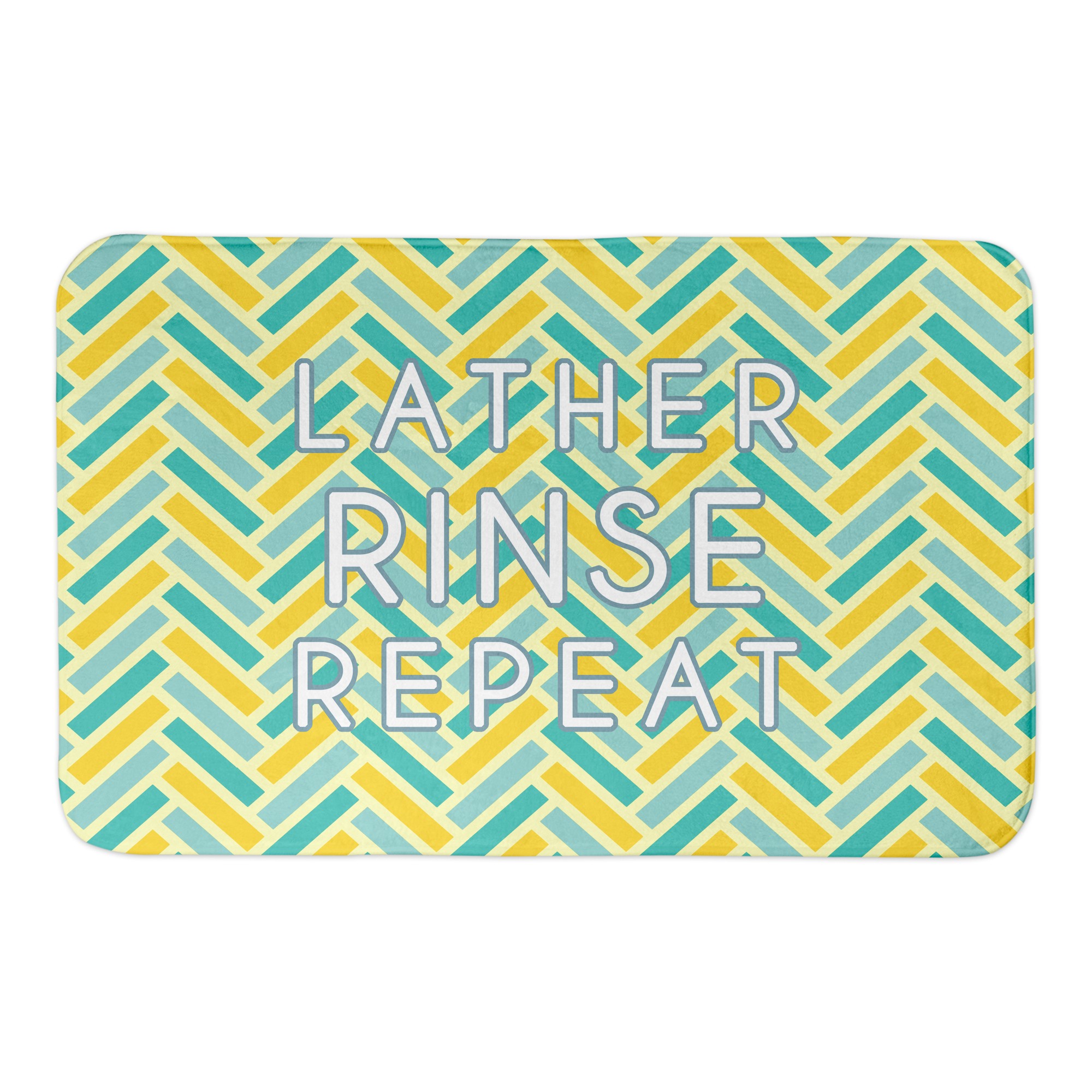 Lather Rinse Repeat 34x21 Bath Mat