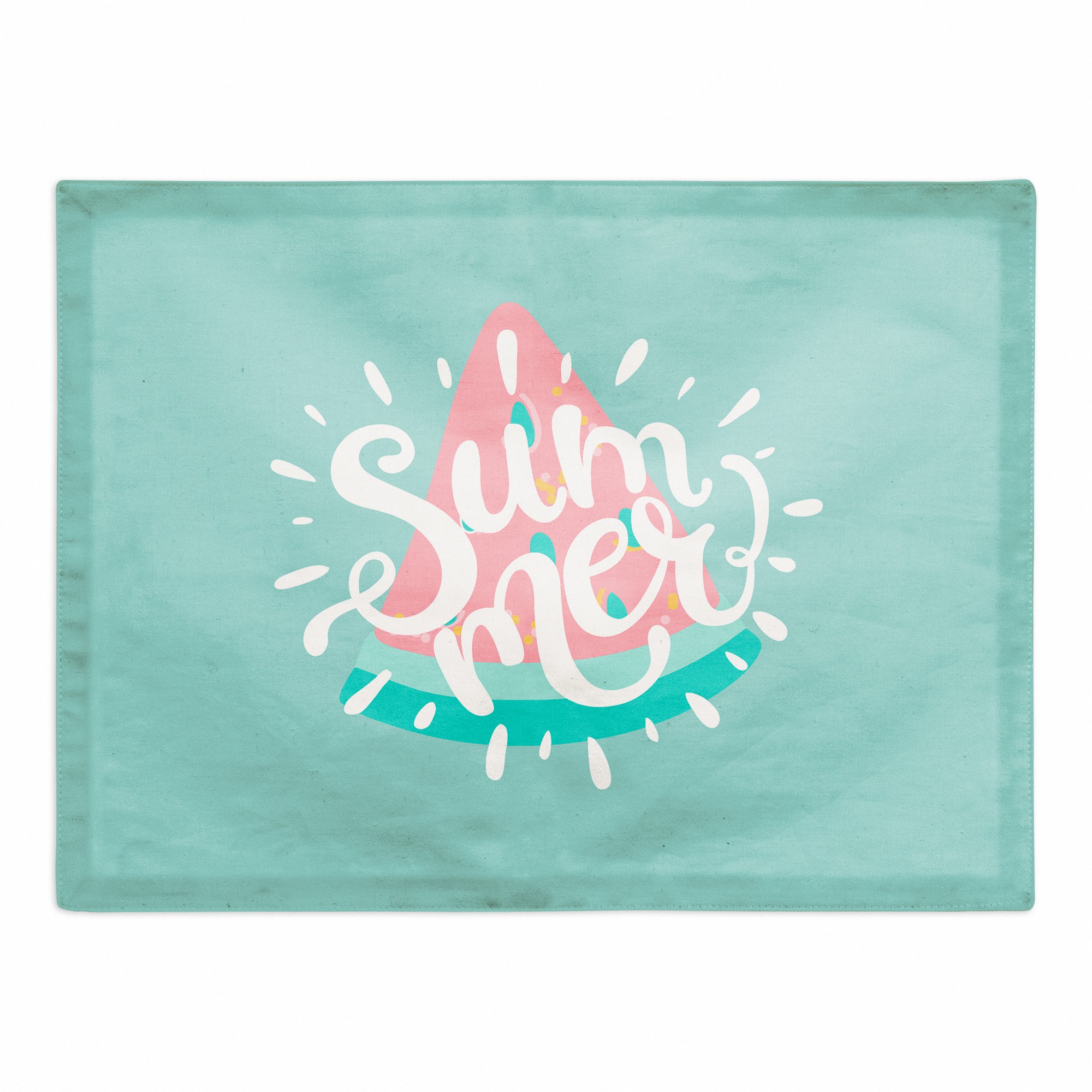 Summer Watermelon 18x14 Poly Twill Placemat