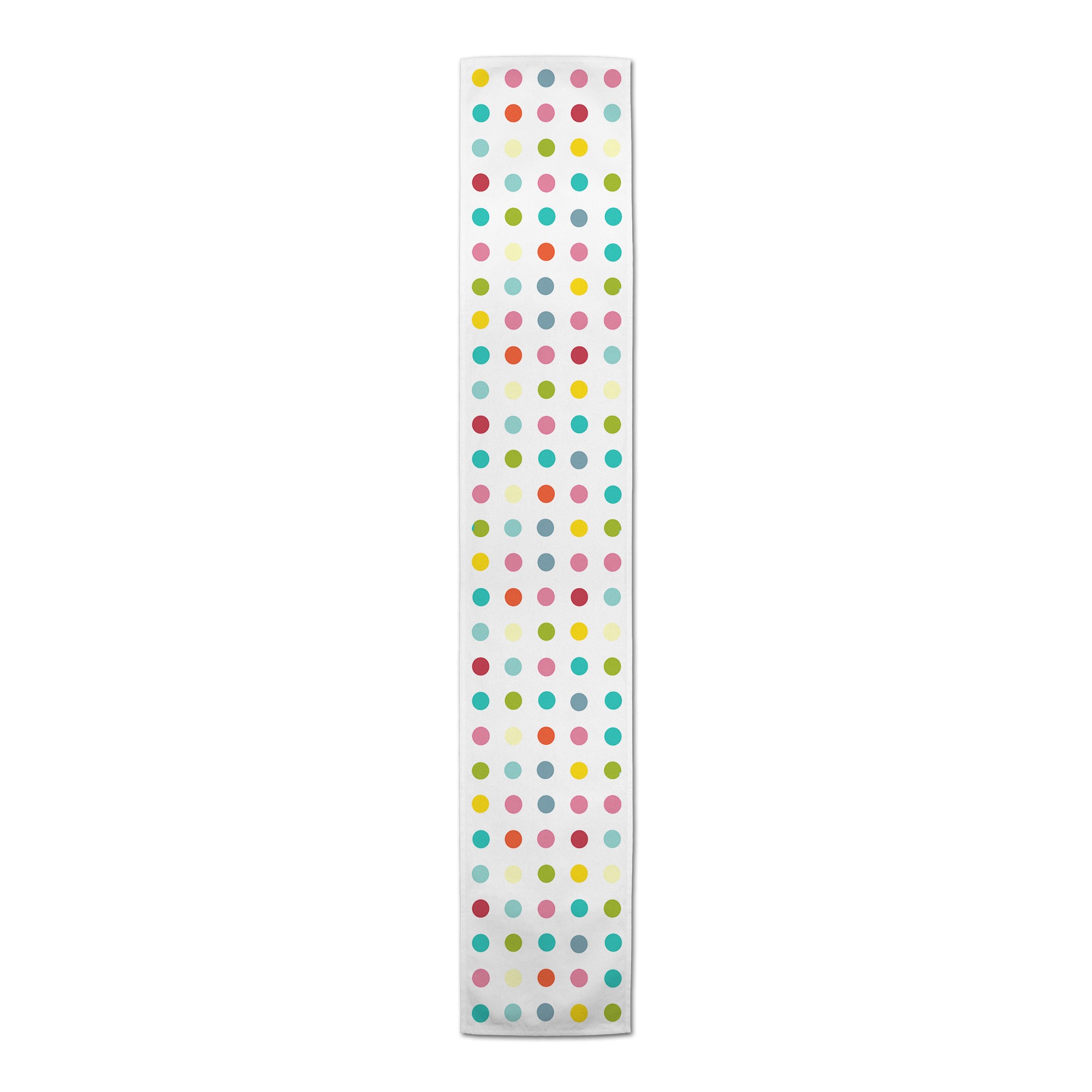 Pink Blue Grid  Overlay Runner