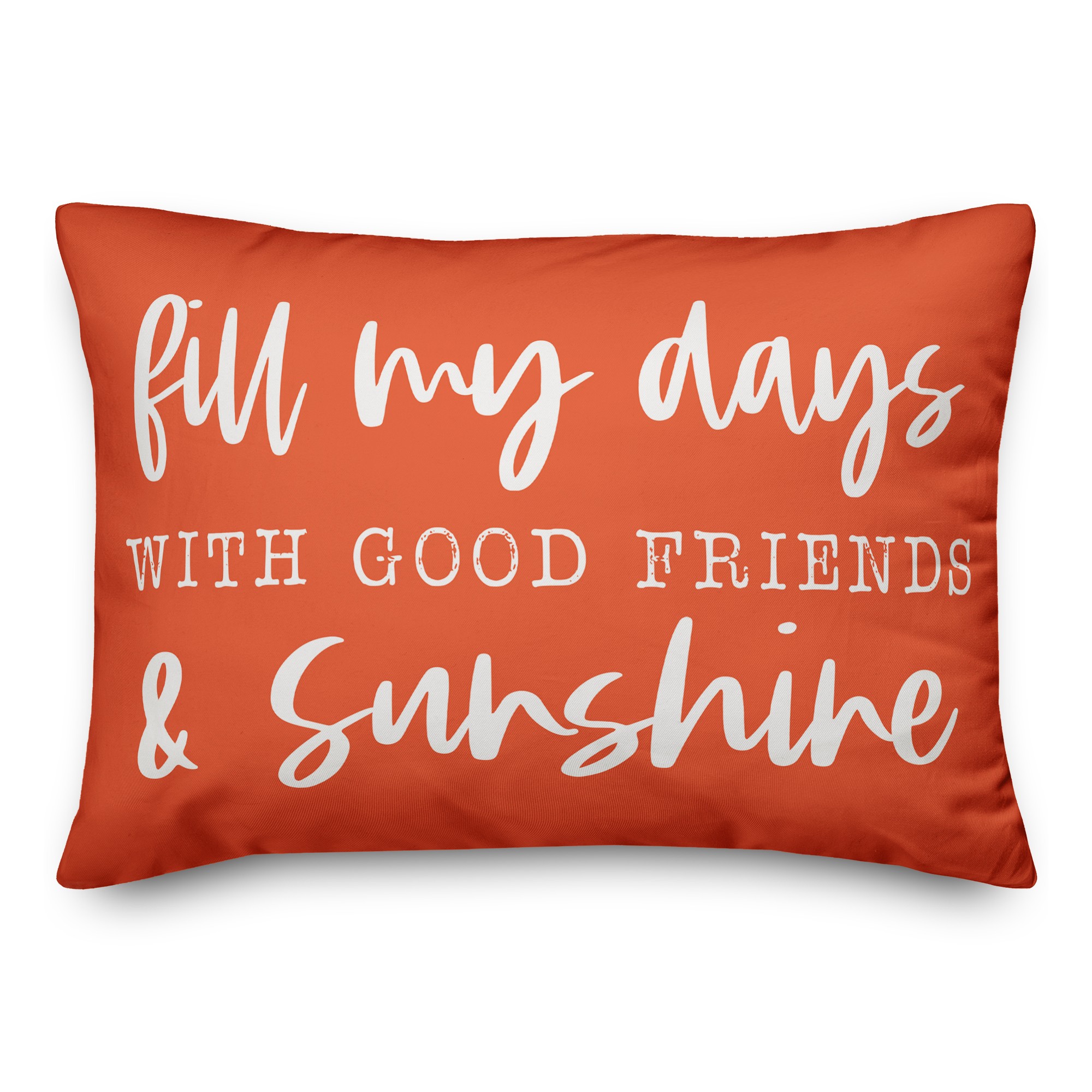 Good Friends Sunshine 14x20 Spun Poly Pillow