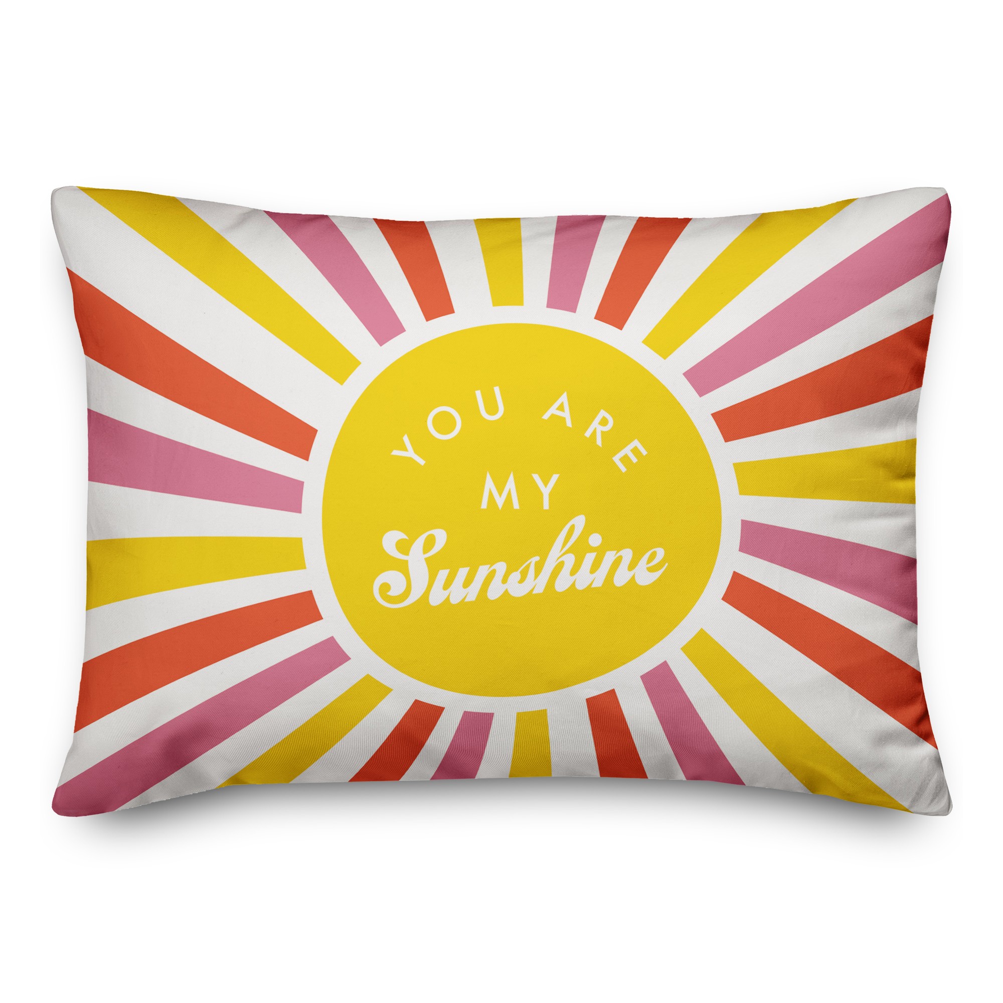 You Are My Sunshine 14x20 Spun Poly Pillow