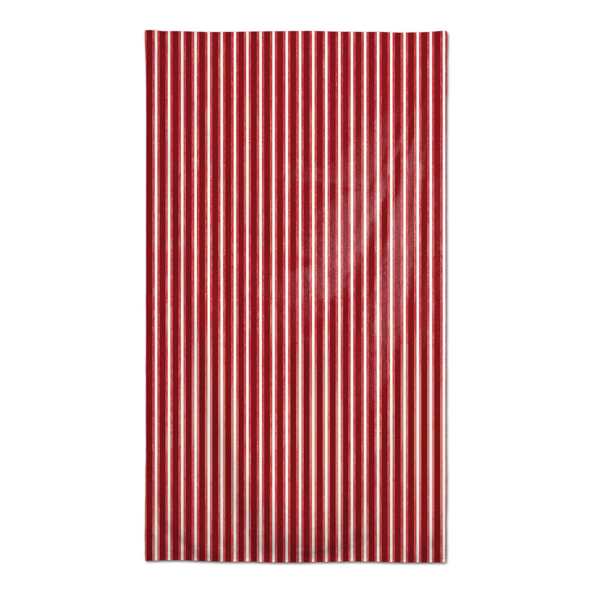 Stripes Red Tablecloth